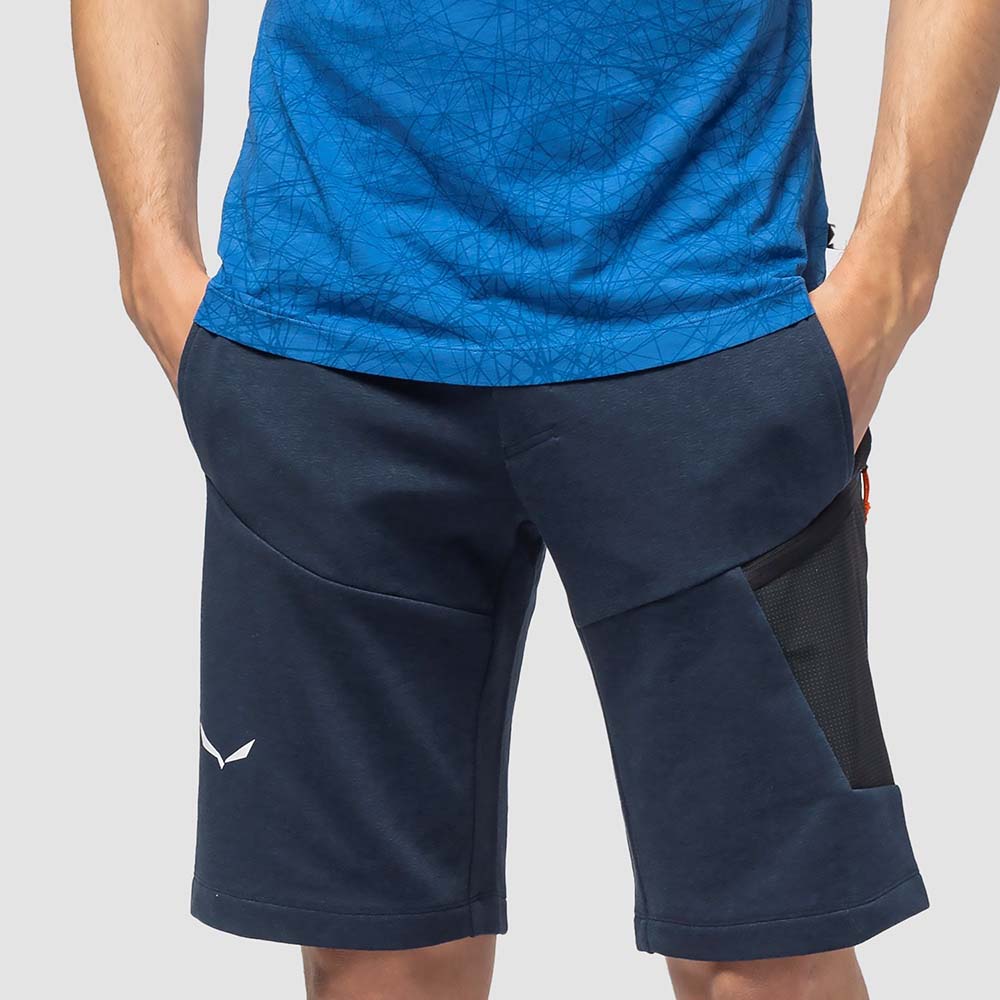 Salewa Lavaredo Hemp Train Navy Blue Men Shorts