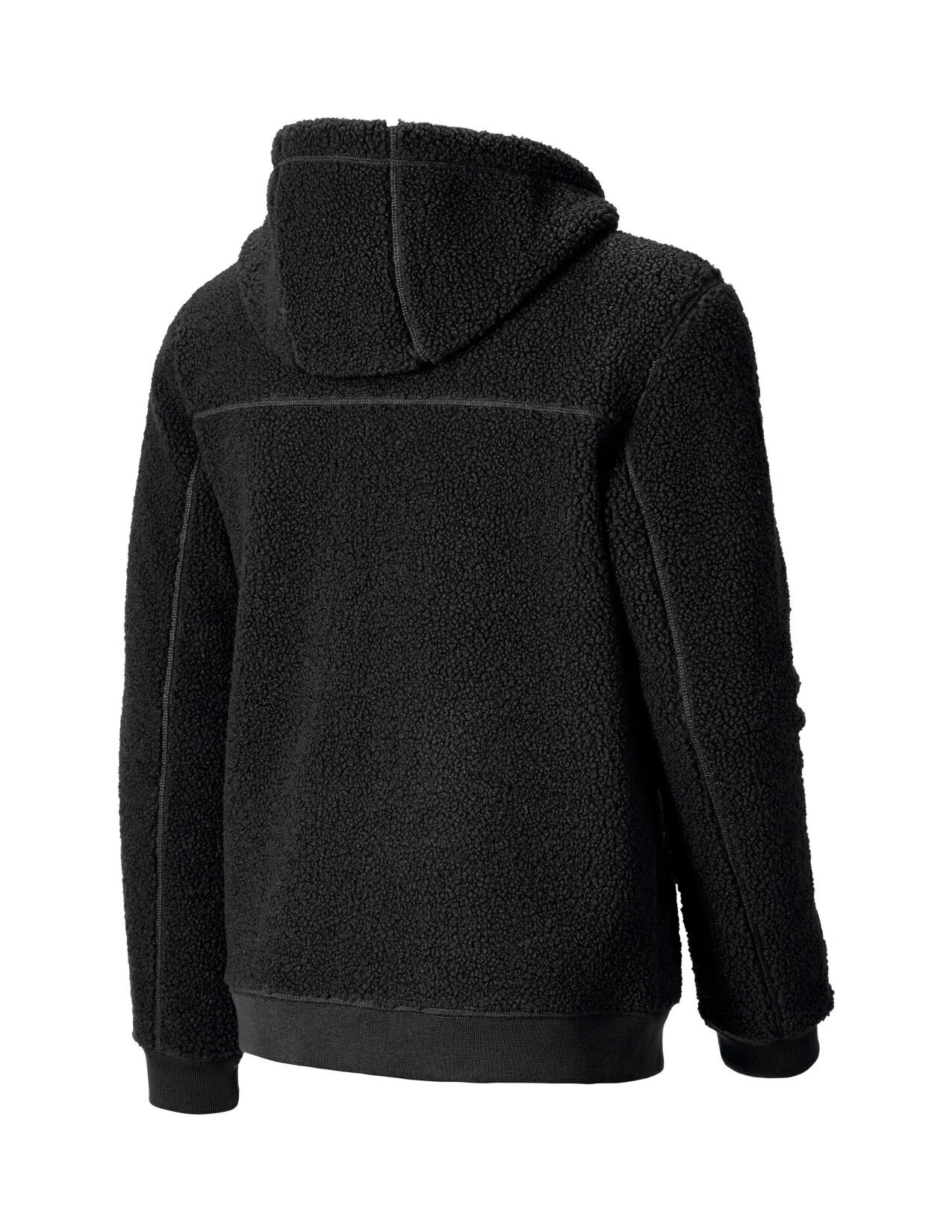 Hooded Sherpa Fleece Jacket e.s.e:pic