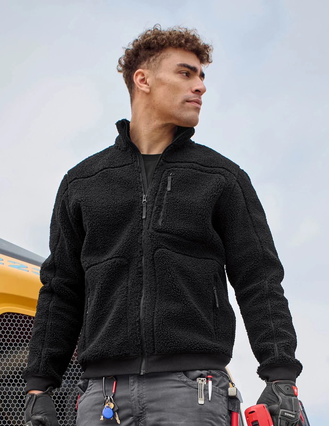 Sherpa Fleece Jacket e.s.e:pic