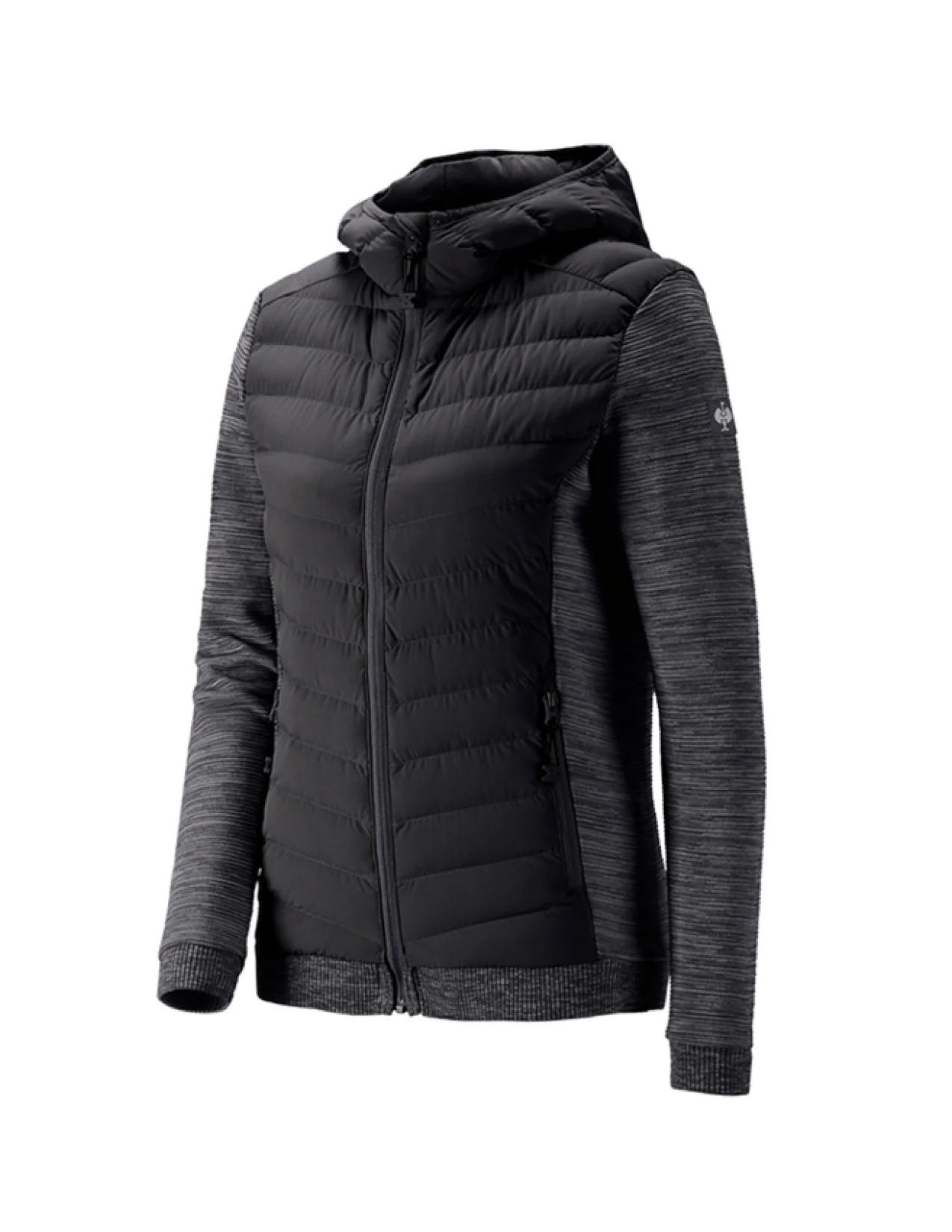 Women's Hybrid Hooded Jacket e.s.motion ten