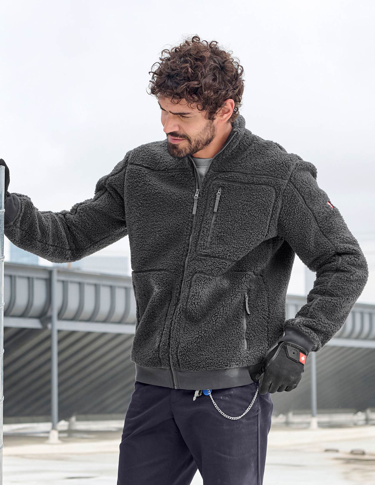 Sherpa Fleece Jacket e.s.e:pic