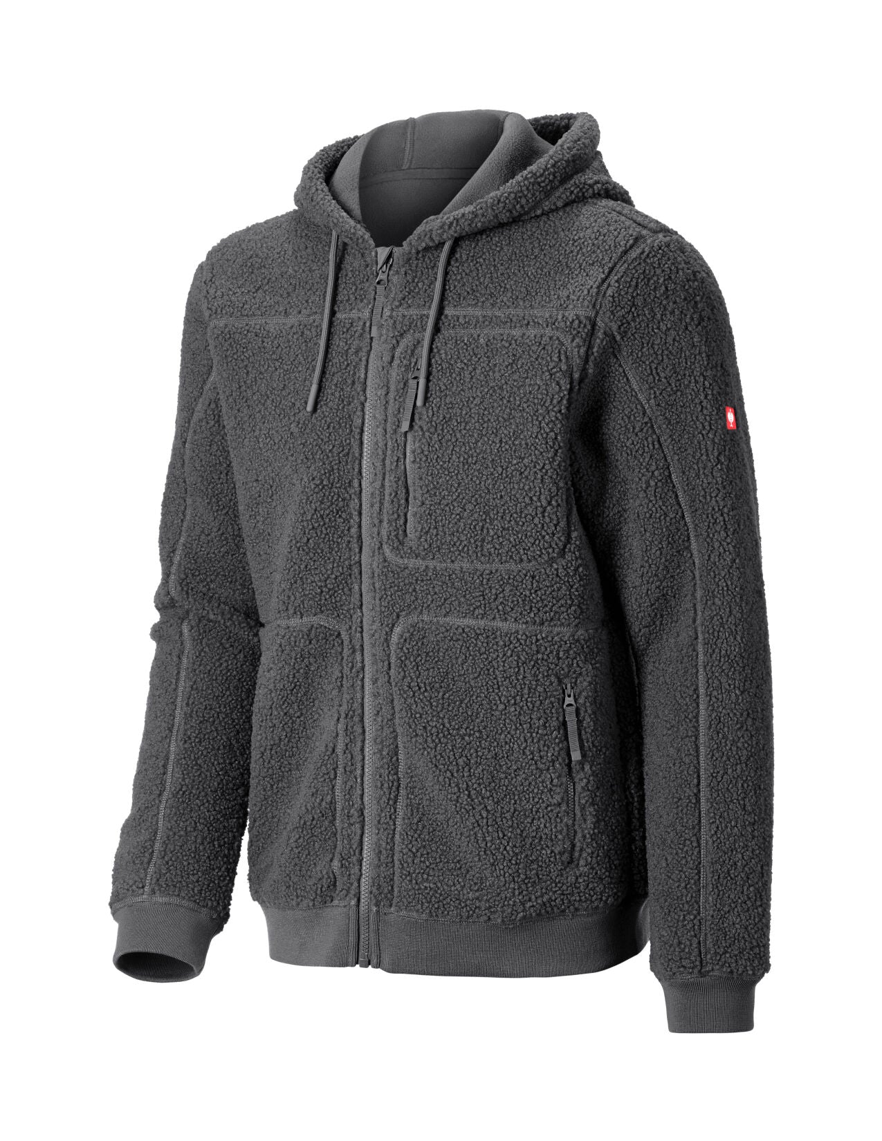 Hooded Sherpa Fleece Jacket e.s.e:pic