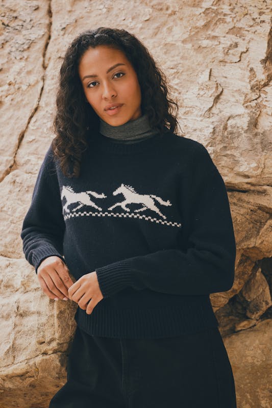 Women's Wool Crewneck Sweater