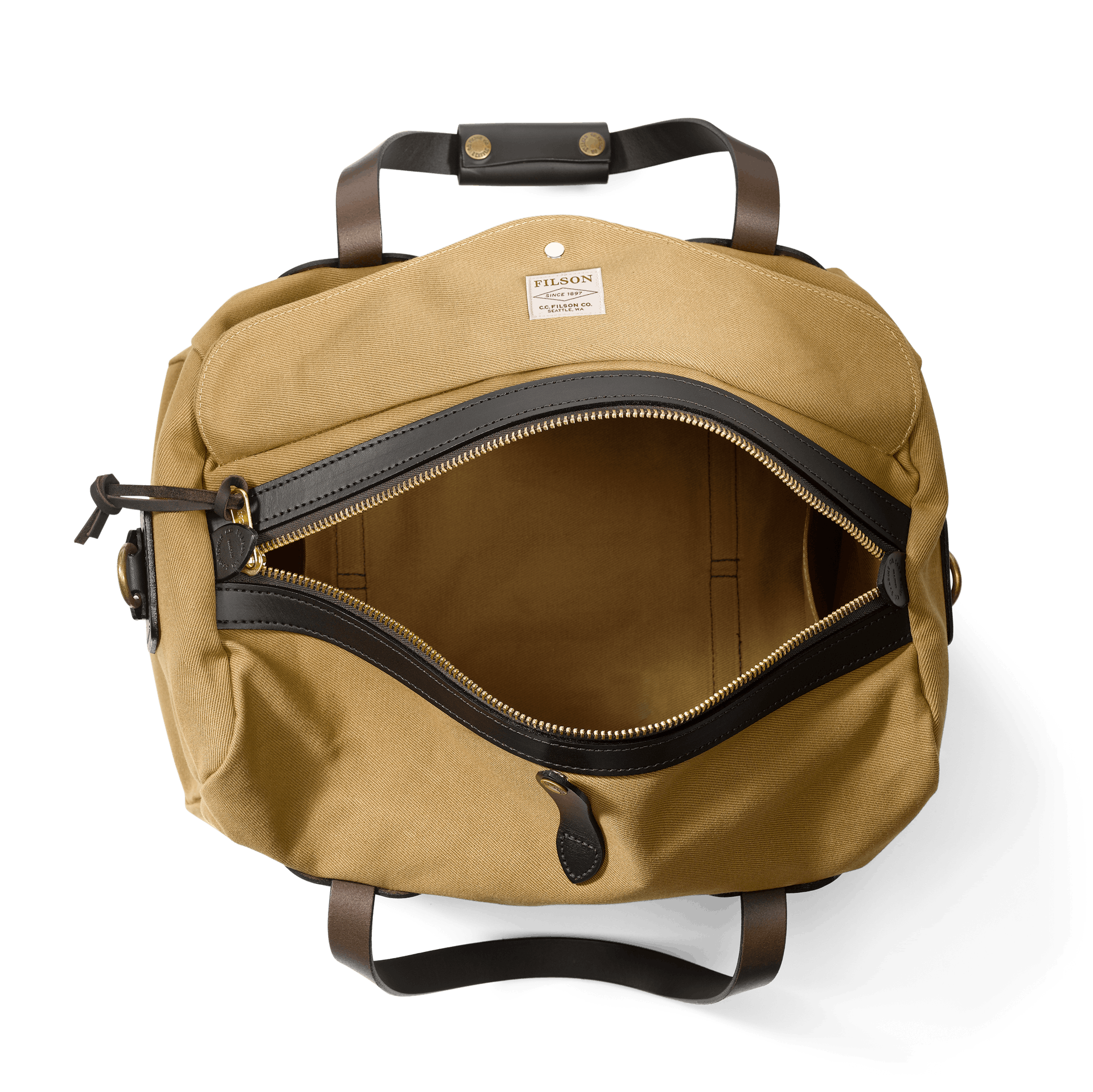 Small Rugged Twill Duffle Bag
