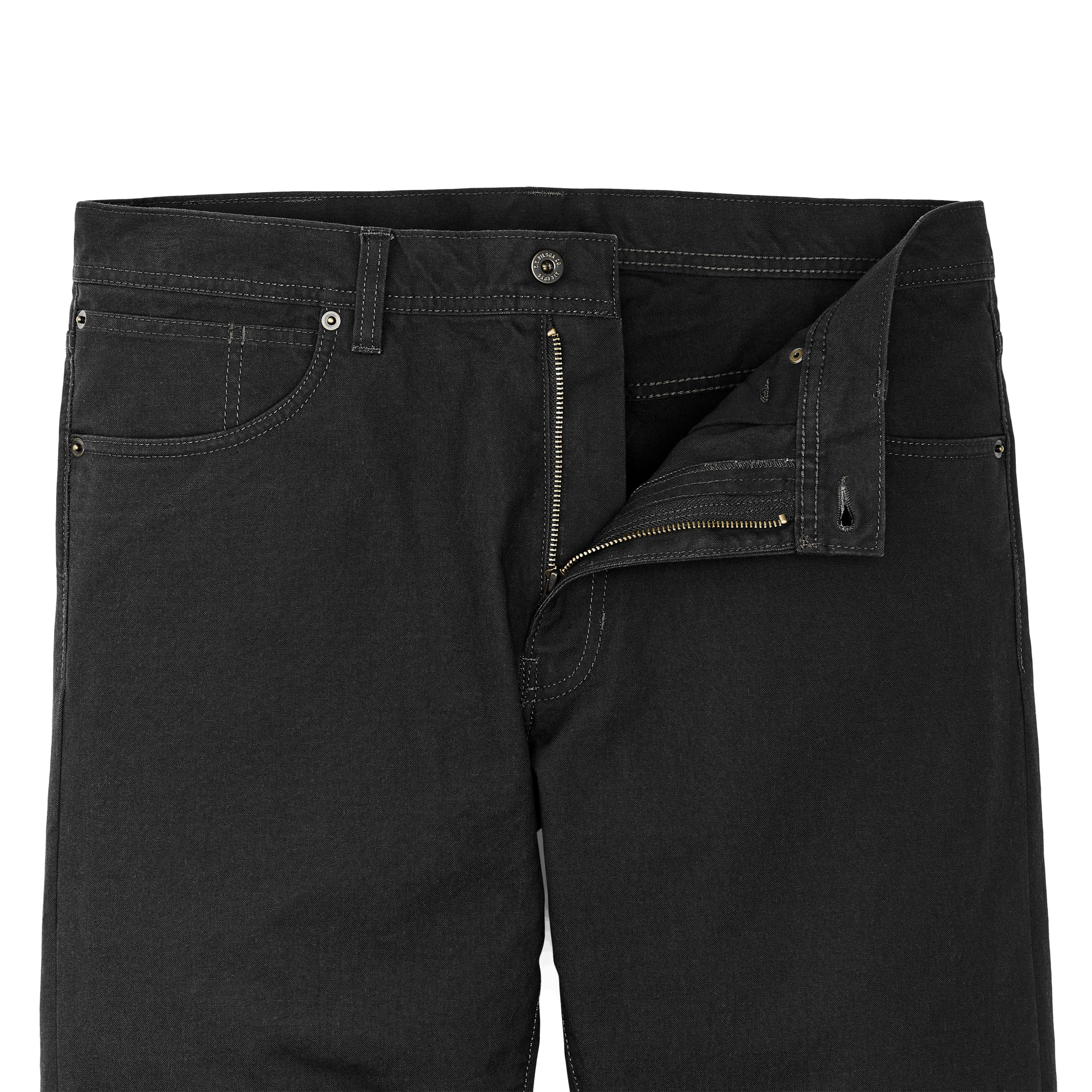 Dry Tin Cloth 5-pocket Pants