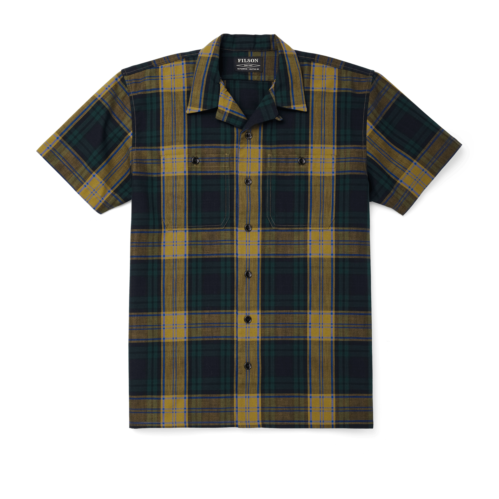 Rustic Short Sleeve Camp Shirt