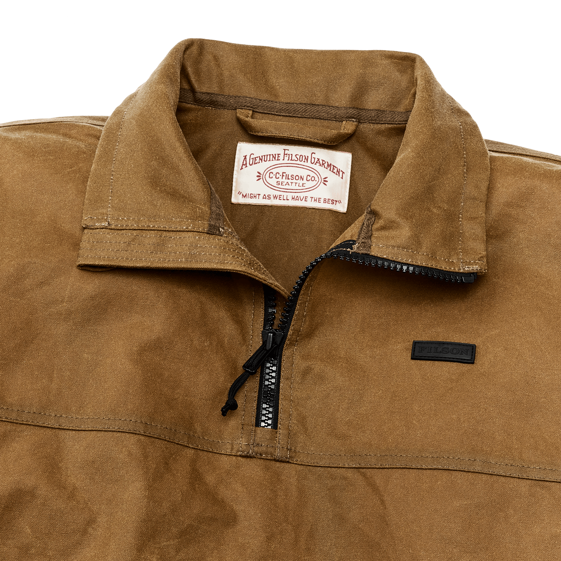 Tin Cloth Quarter Zip Pullover