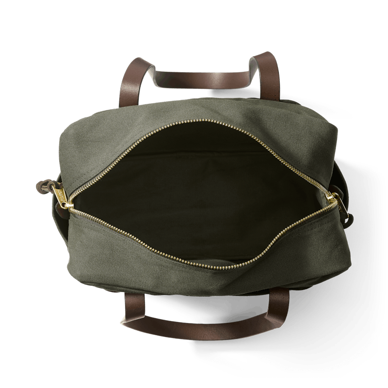 Rugged Twill Zipper Tote Bag
