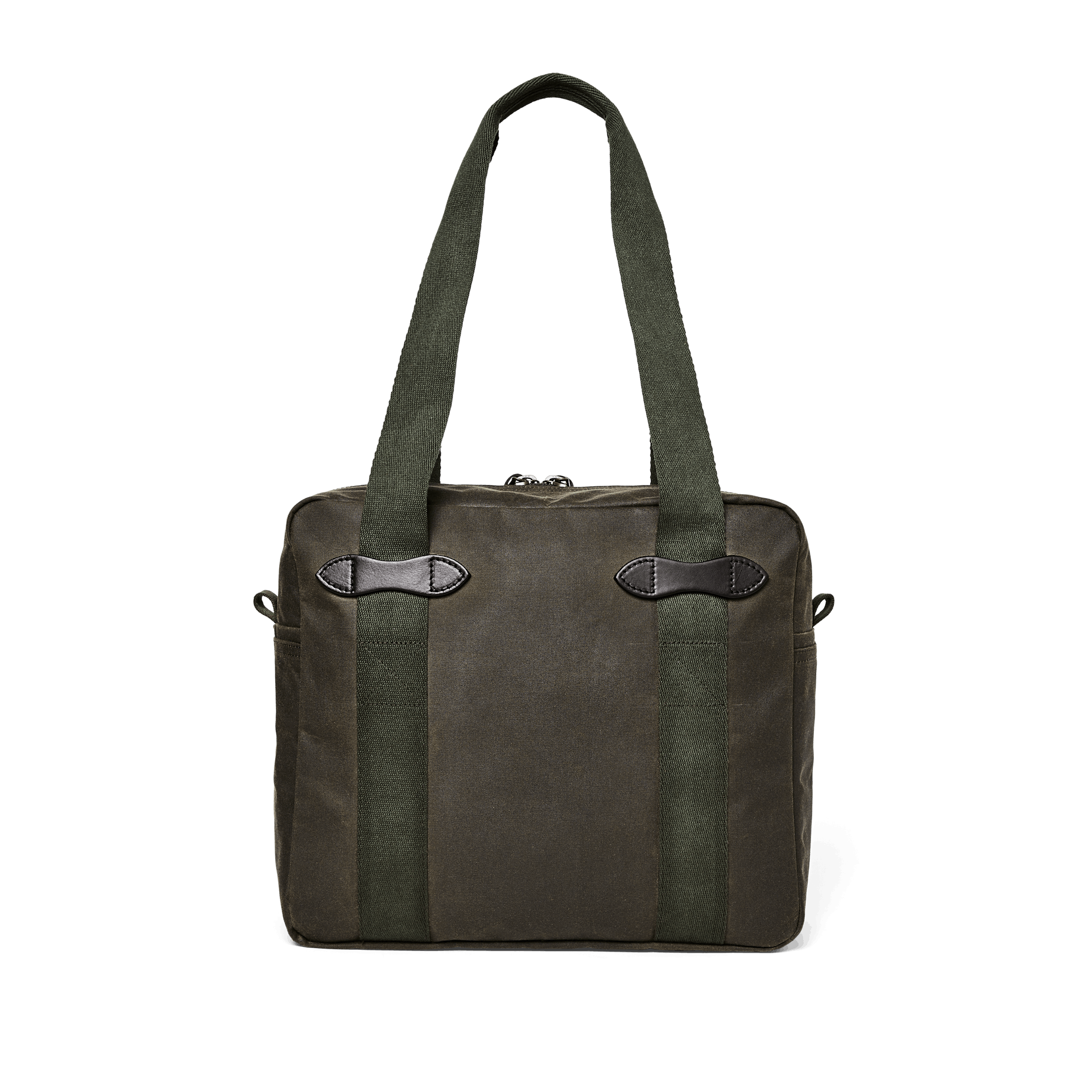 Tin Cloth Zipper Tote Bag