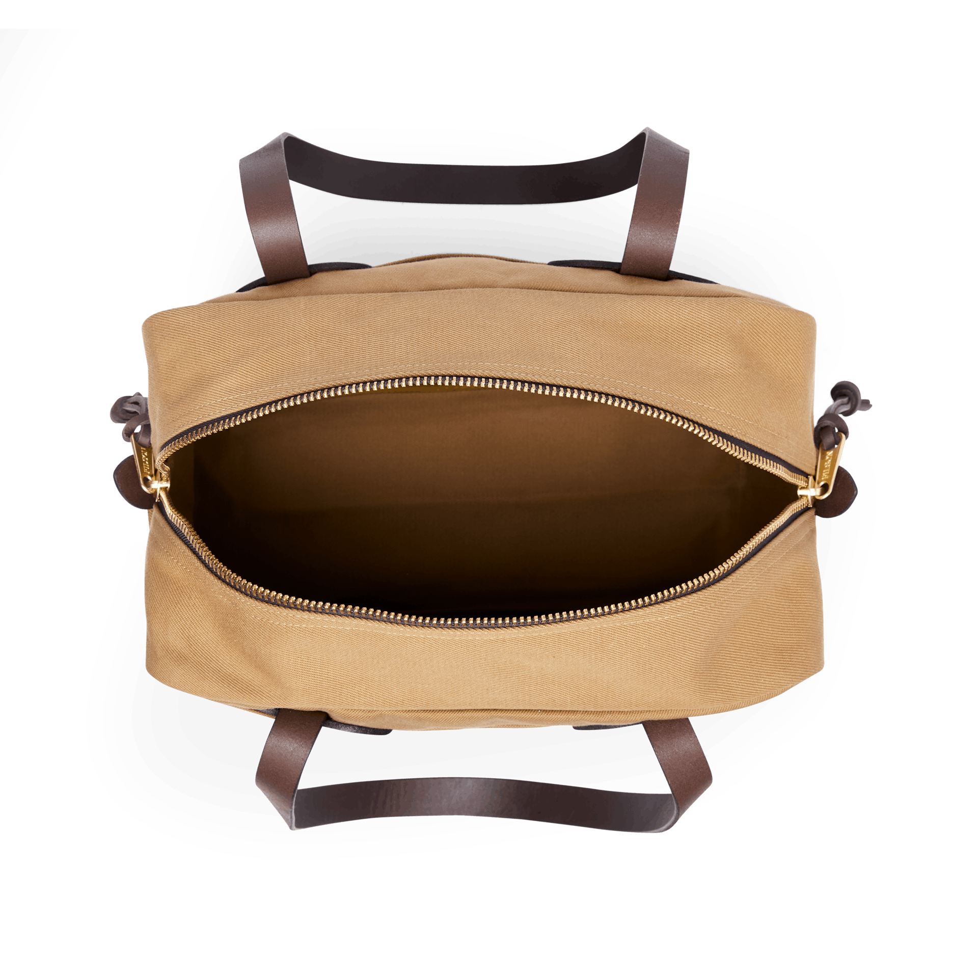 Rugged Twill Tote Bag With Zipper