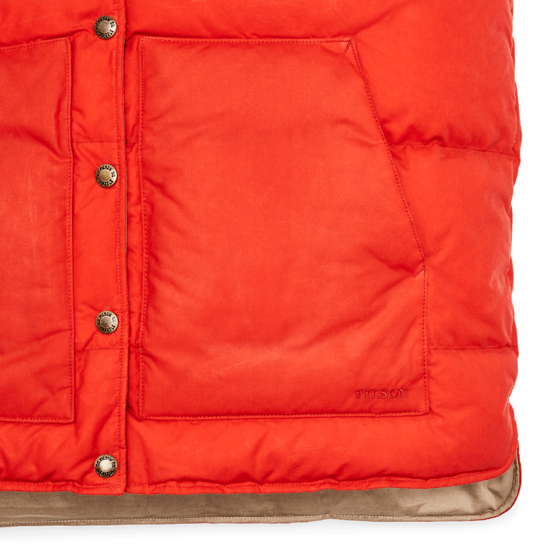 Women's Waxed Down Vest