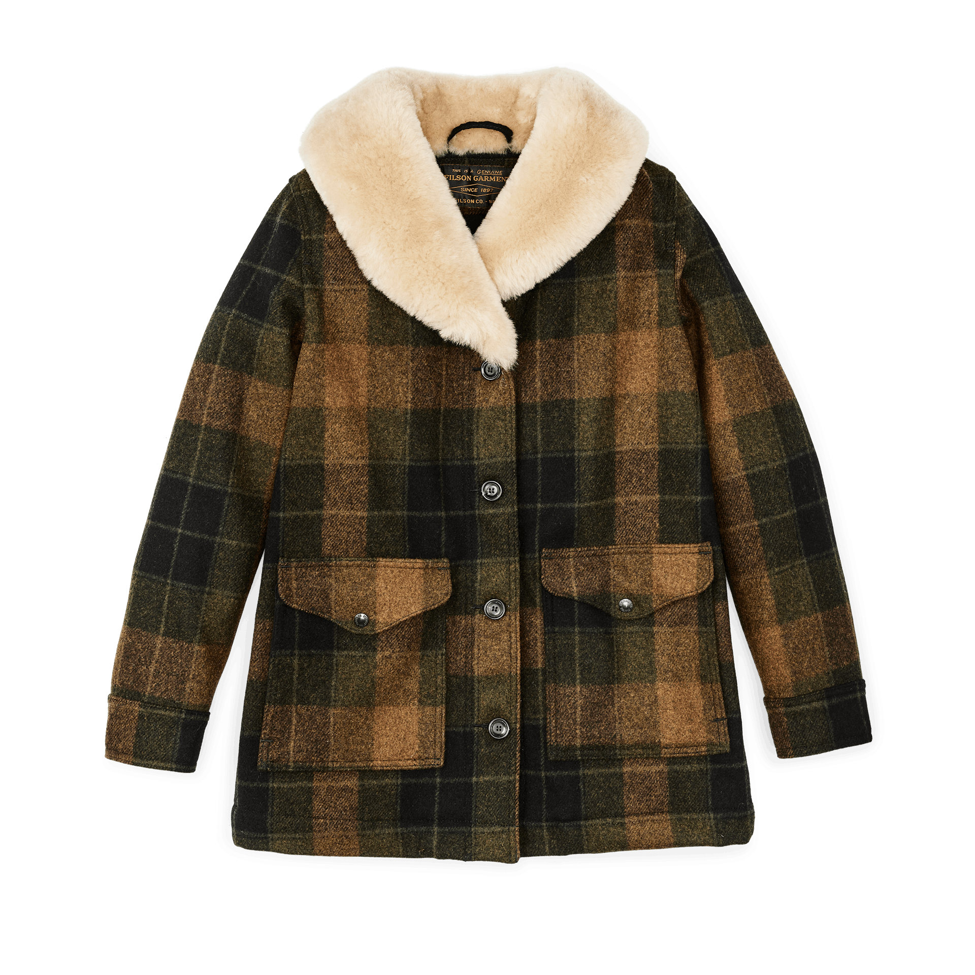 Women's Wool Trapper Coat