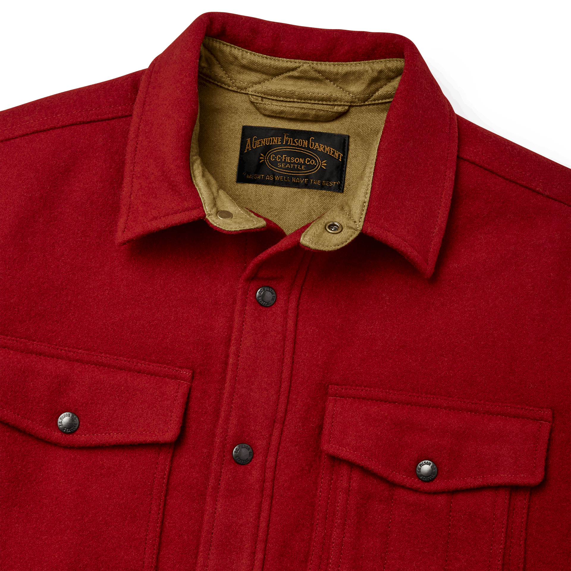 Lined Mackinaw Wool Jac-shirt