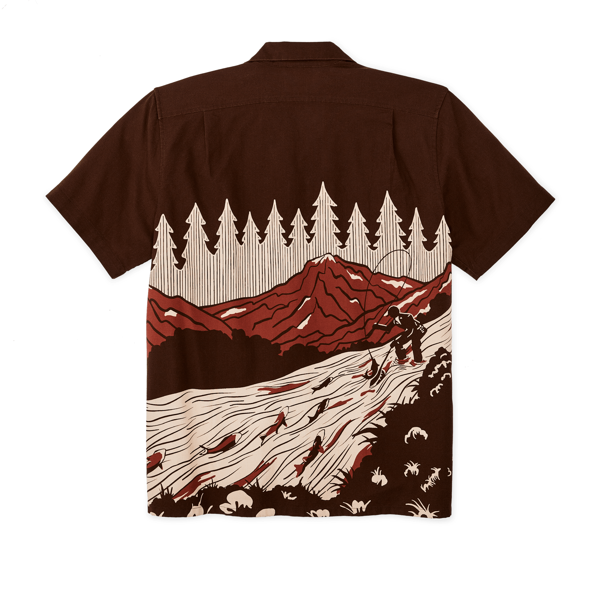 Rustic Short Sleeve Camp Shirt