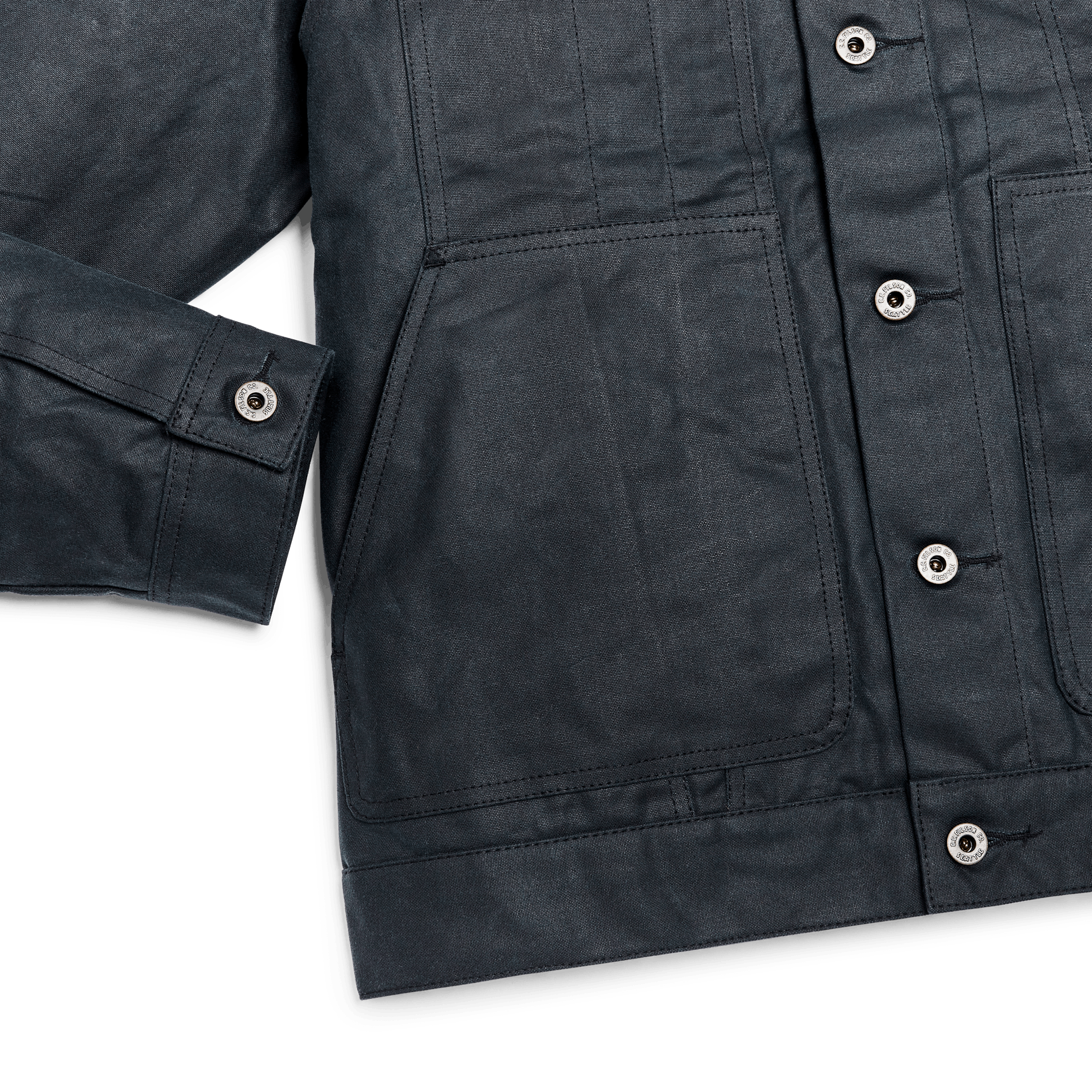 Tin Cloth Short Lined Cruiser Jacket