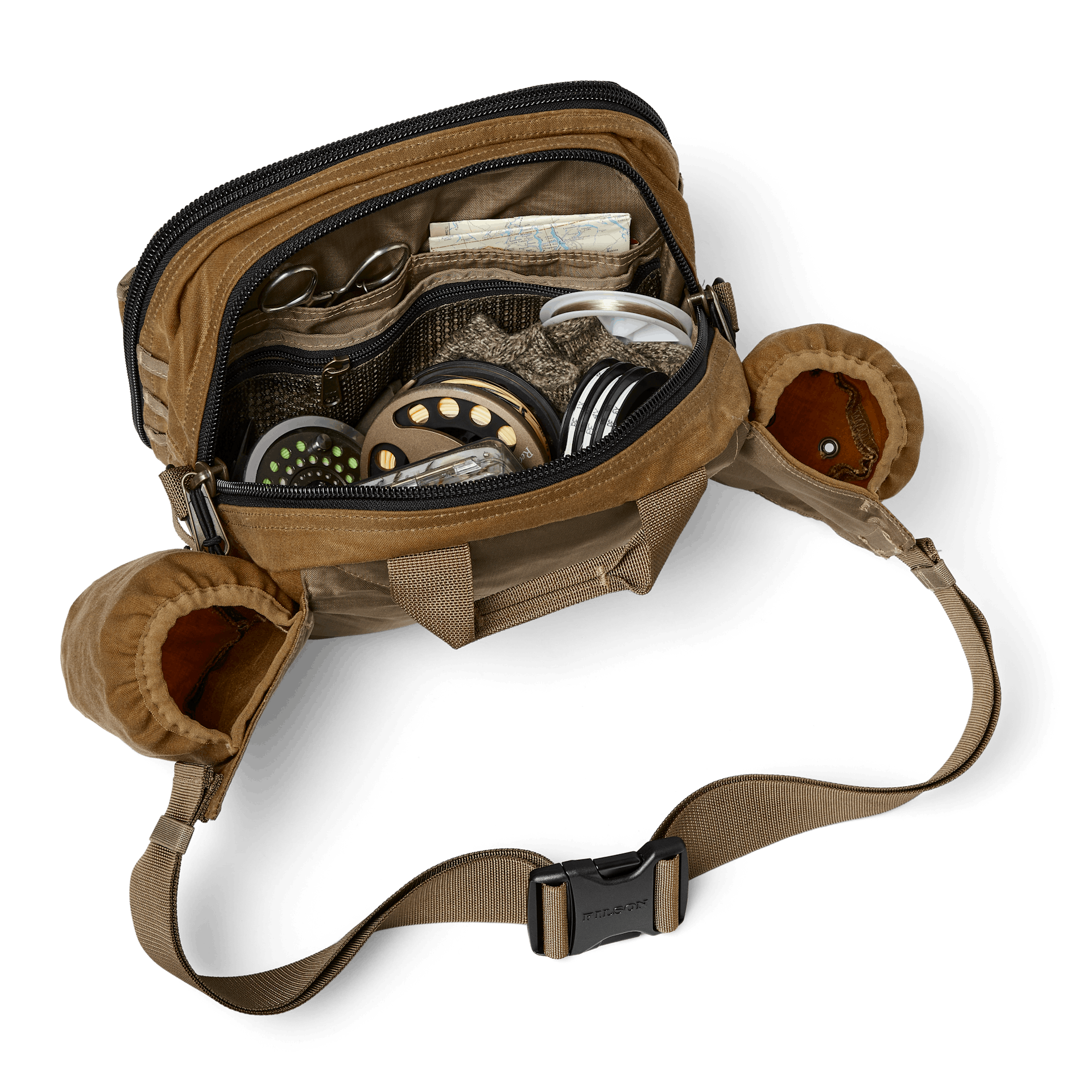 Tin Cloth Fishing Pack