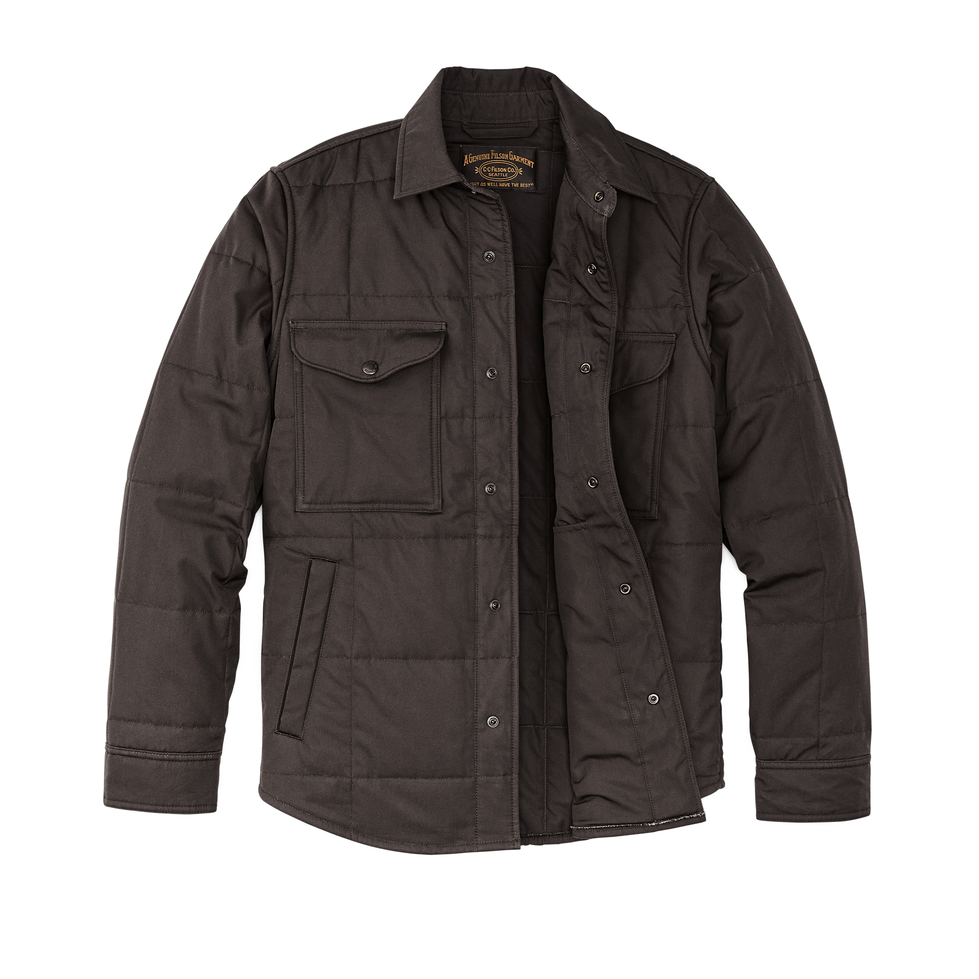 Cover Cloth Quilted Jac-shirt