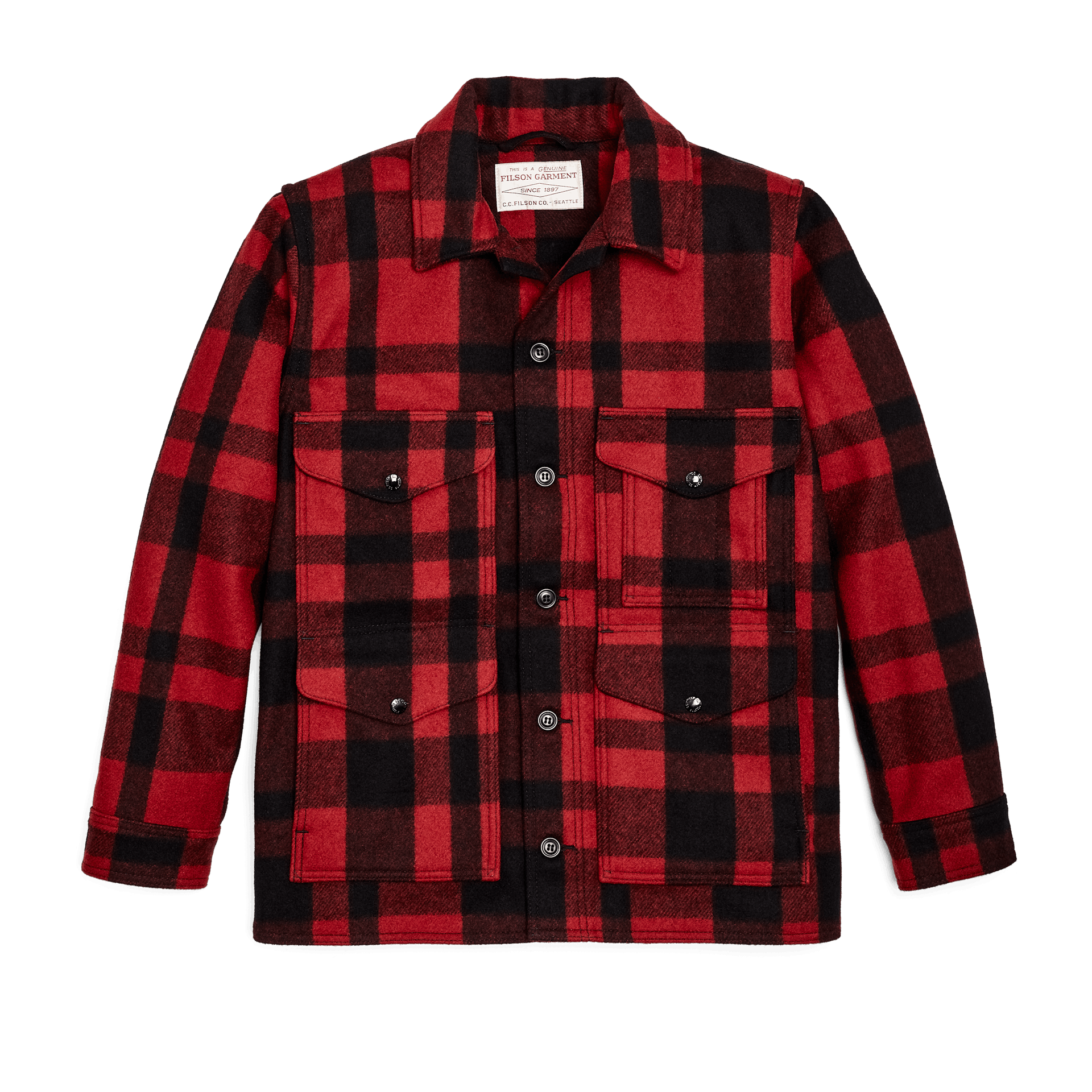 Filson Hockey Mackinaw Wool Cruiser