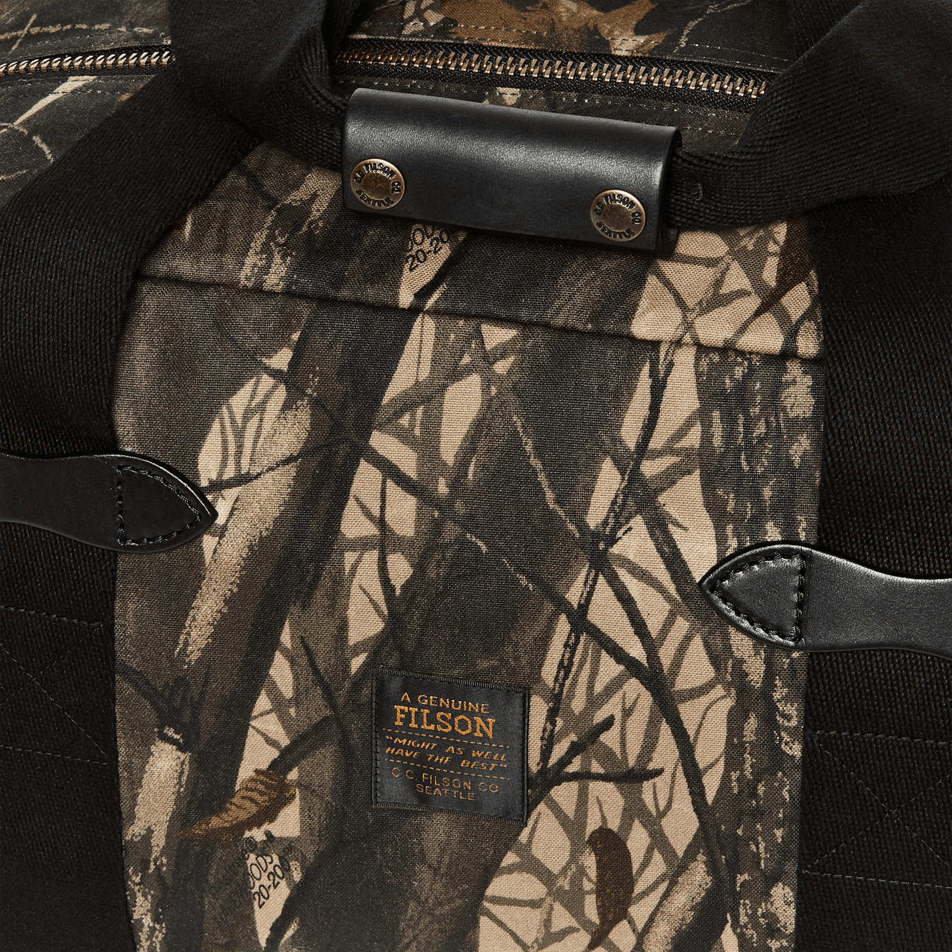 Small Tin Cloth Duffle Bag