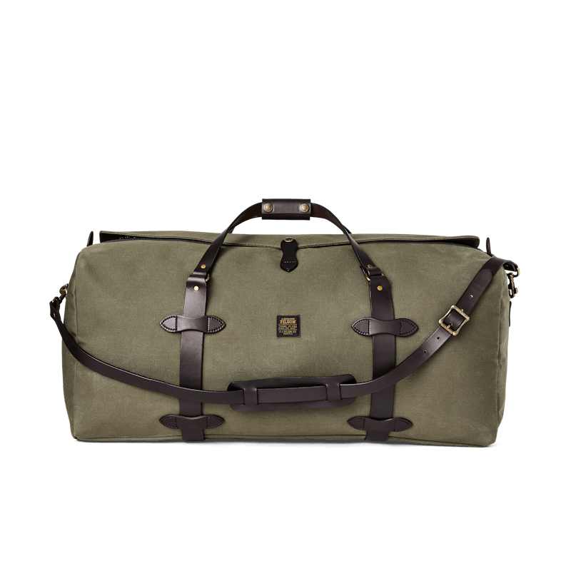 Large Rugged Twill Duffle Bag