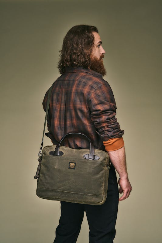 Tin Cloth Compact Briefcase