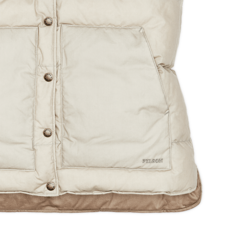 Women's Waxed Down Vest