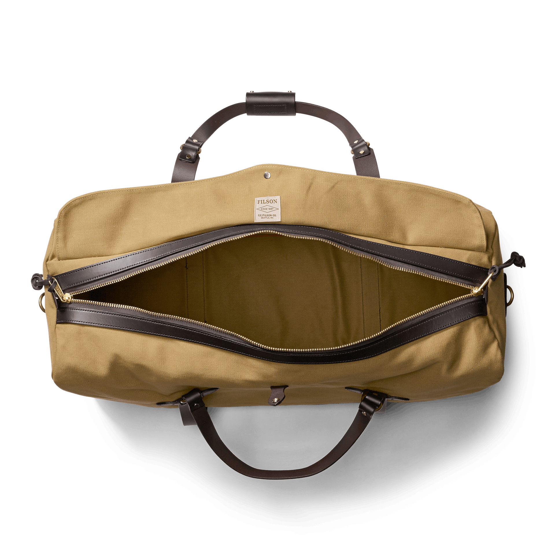 Large Rugged Twill Duffle Bag