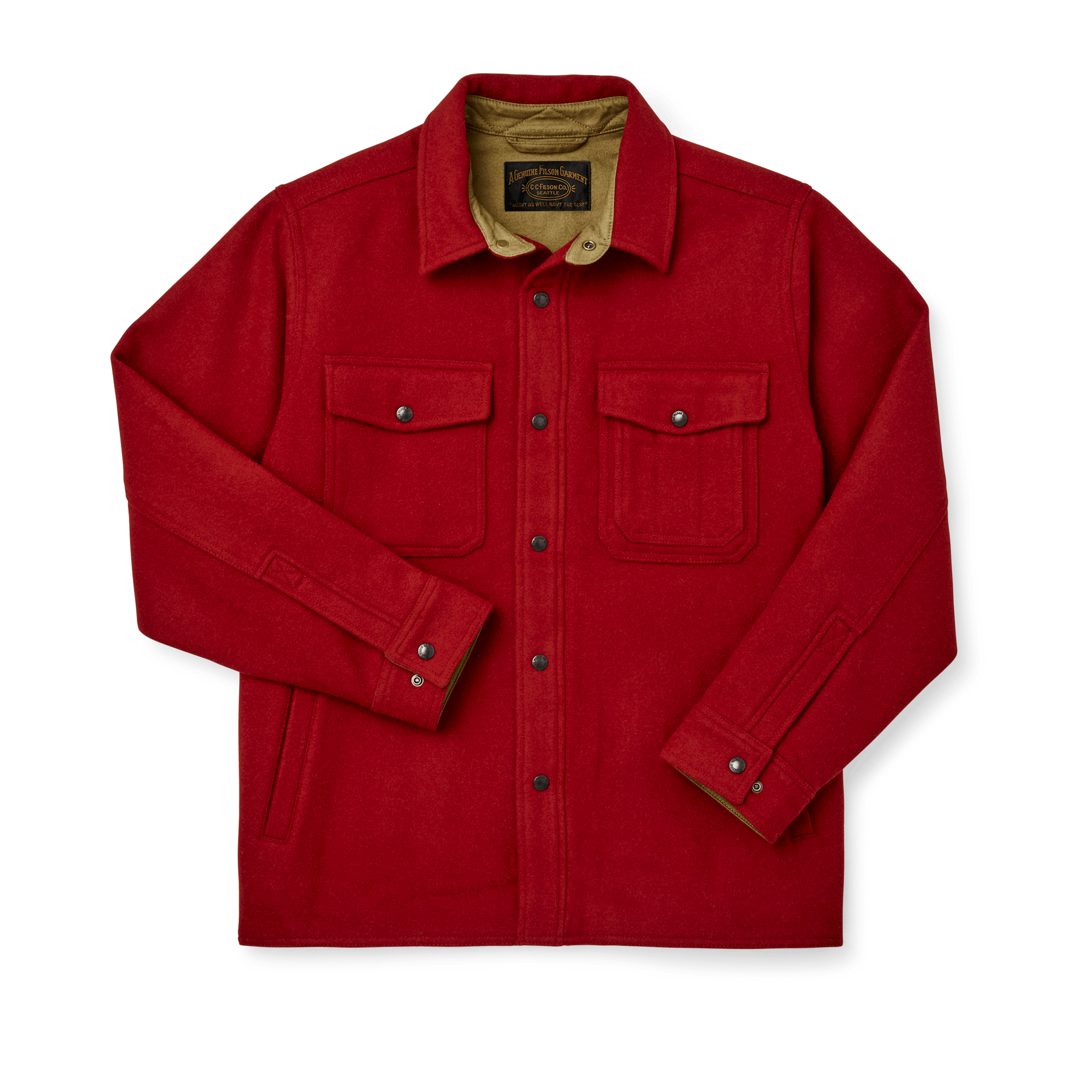 Lined Mackinaw Wool Jac-shirt