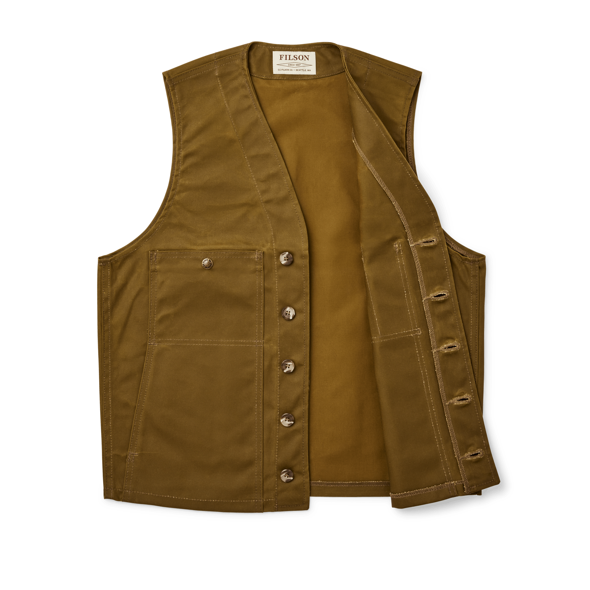 Oil Tin Cloth Vest