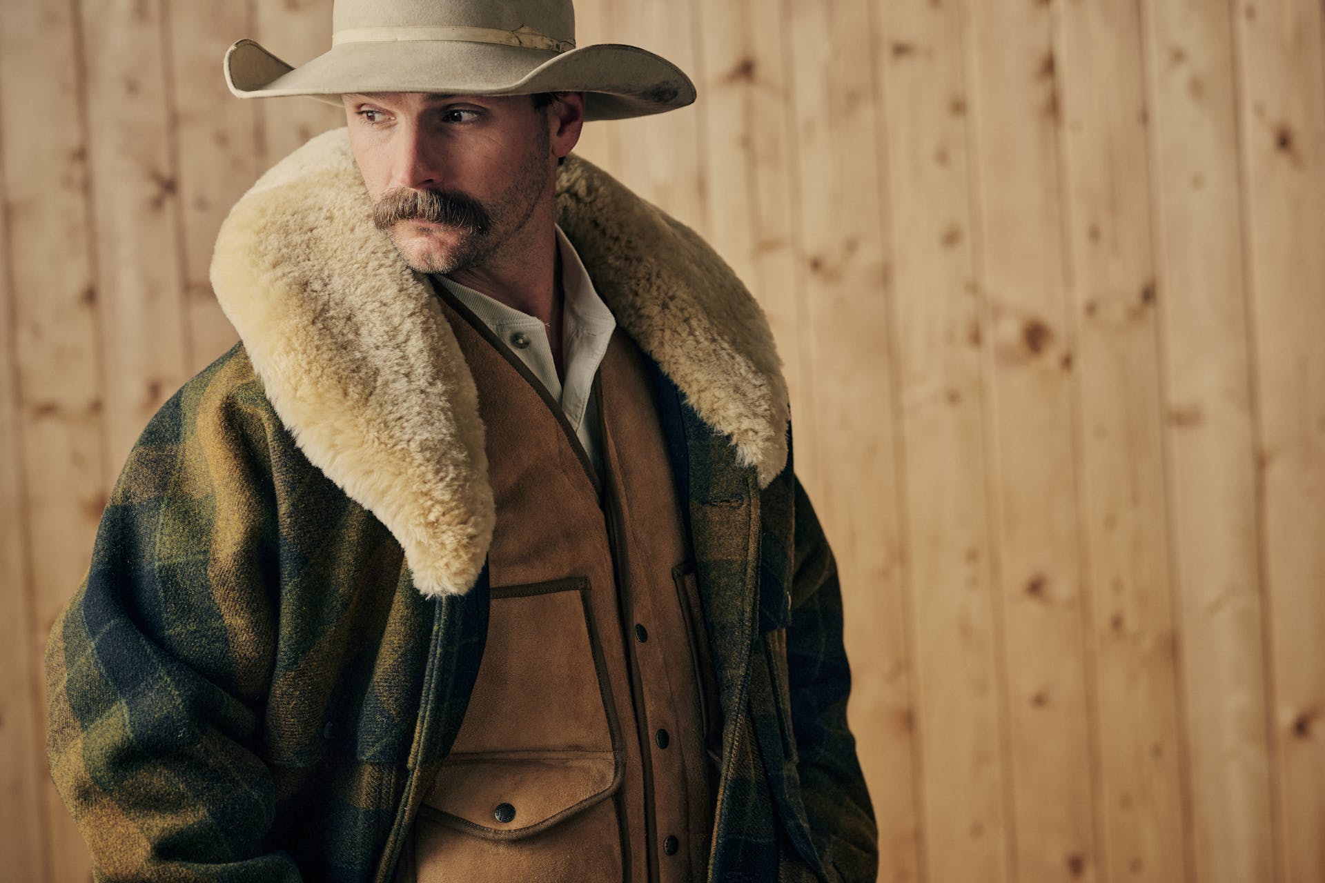 Lined Mackinaw Wool Packer Coat
