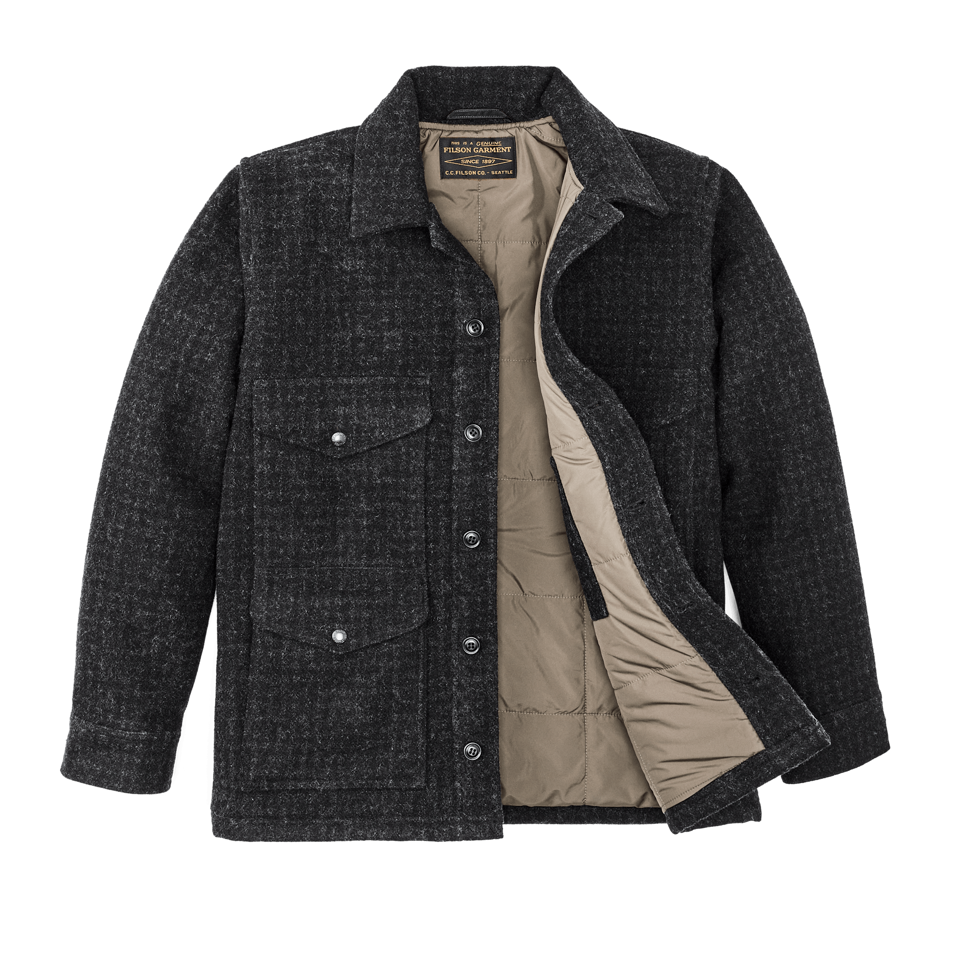 Mackinaw Wool Insulated Cruiser Jacket