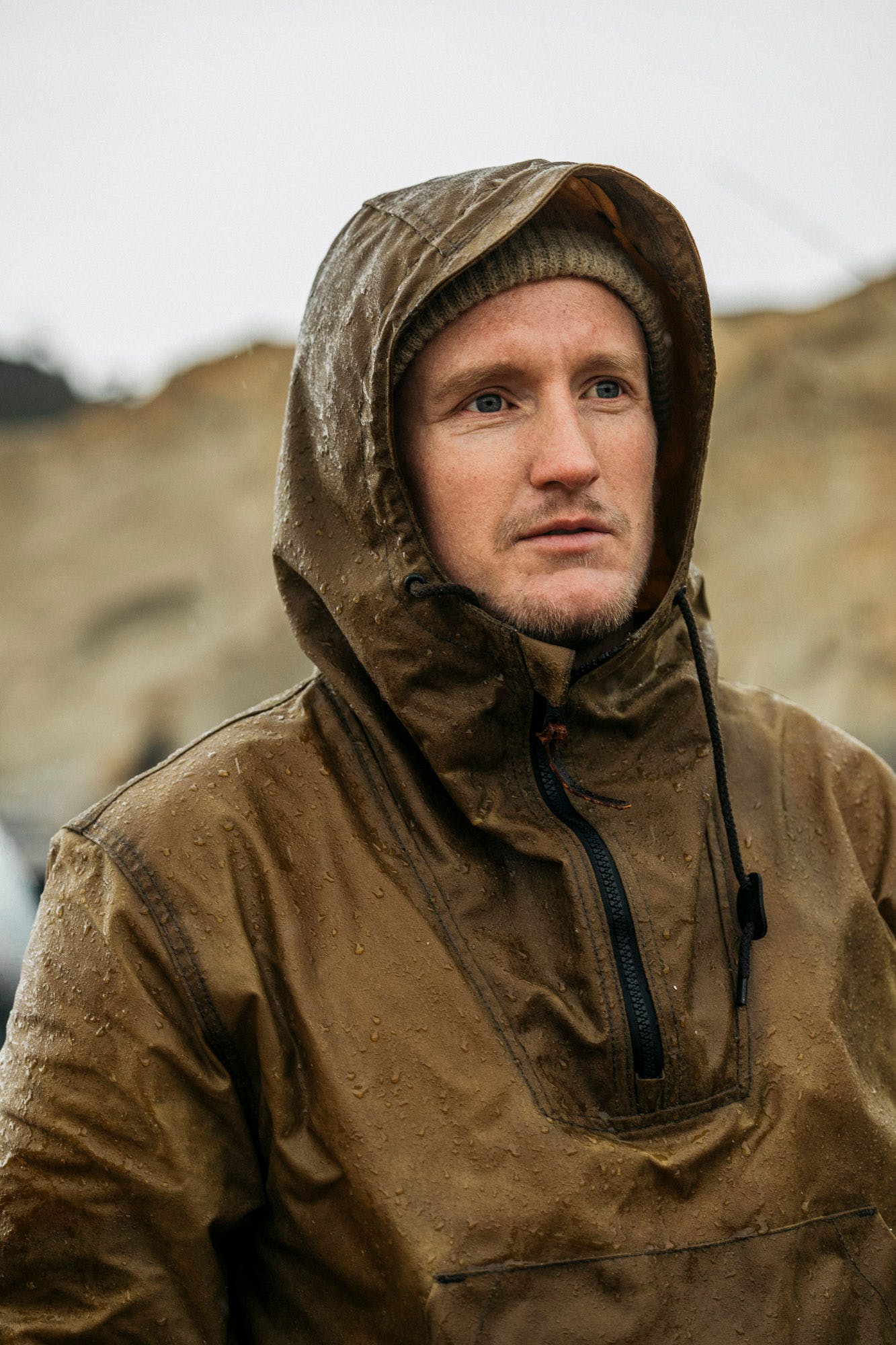 Shelter Cloth Waxed Anorak
