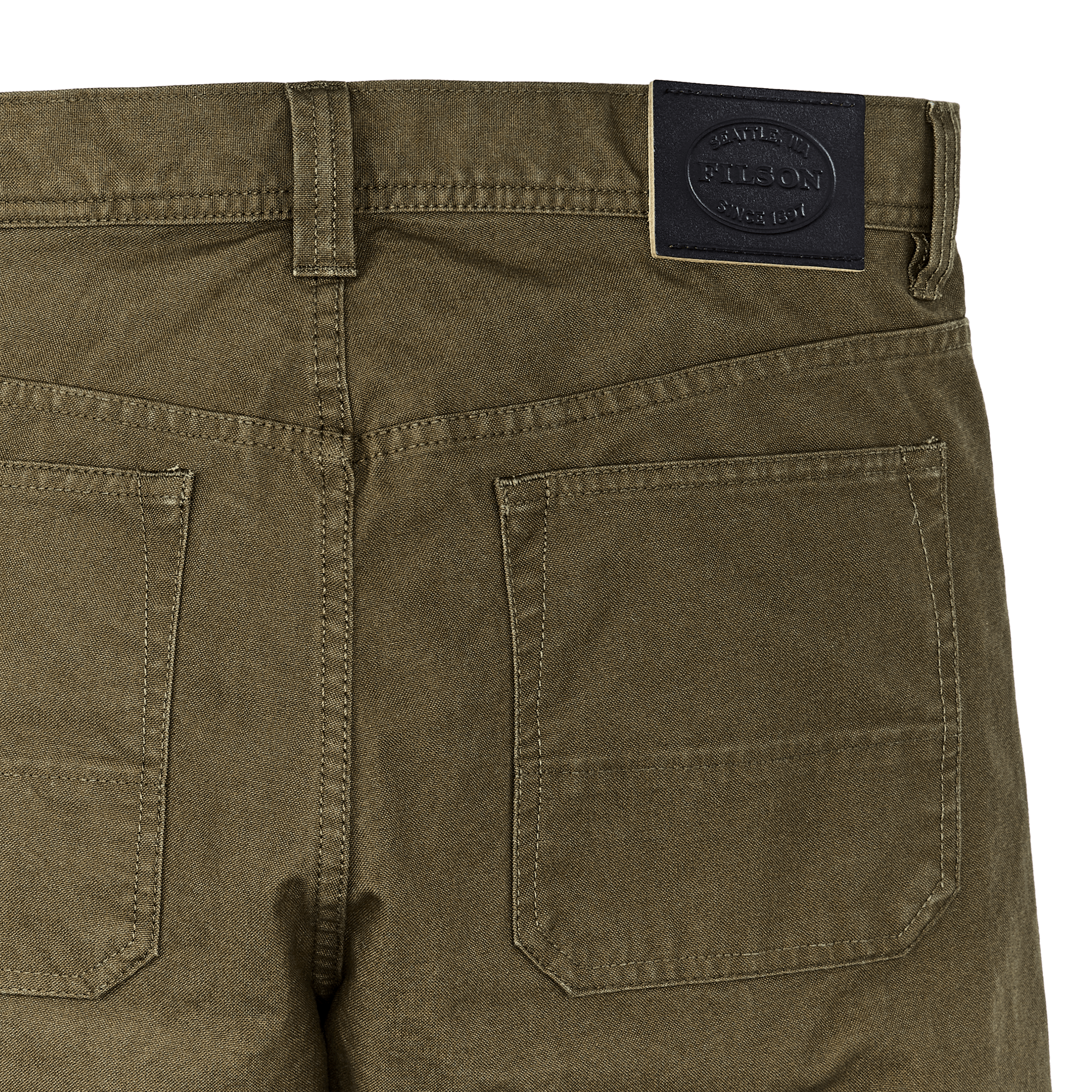 Dry Tin Cloth 5-pocket Pants