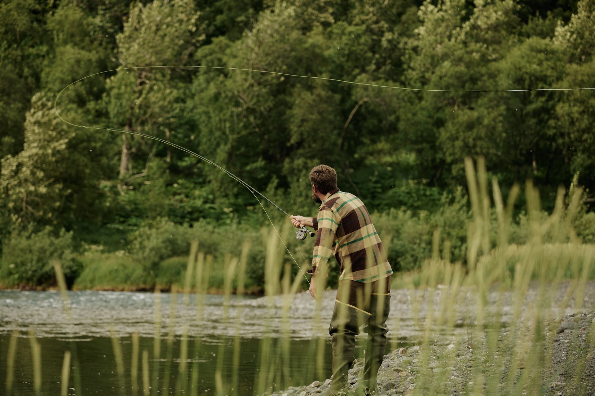 Vintage Flannel Work Shirt