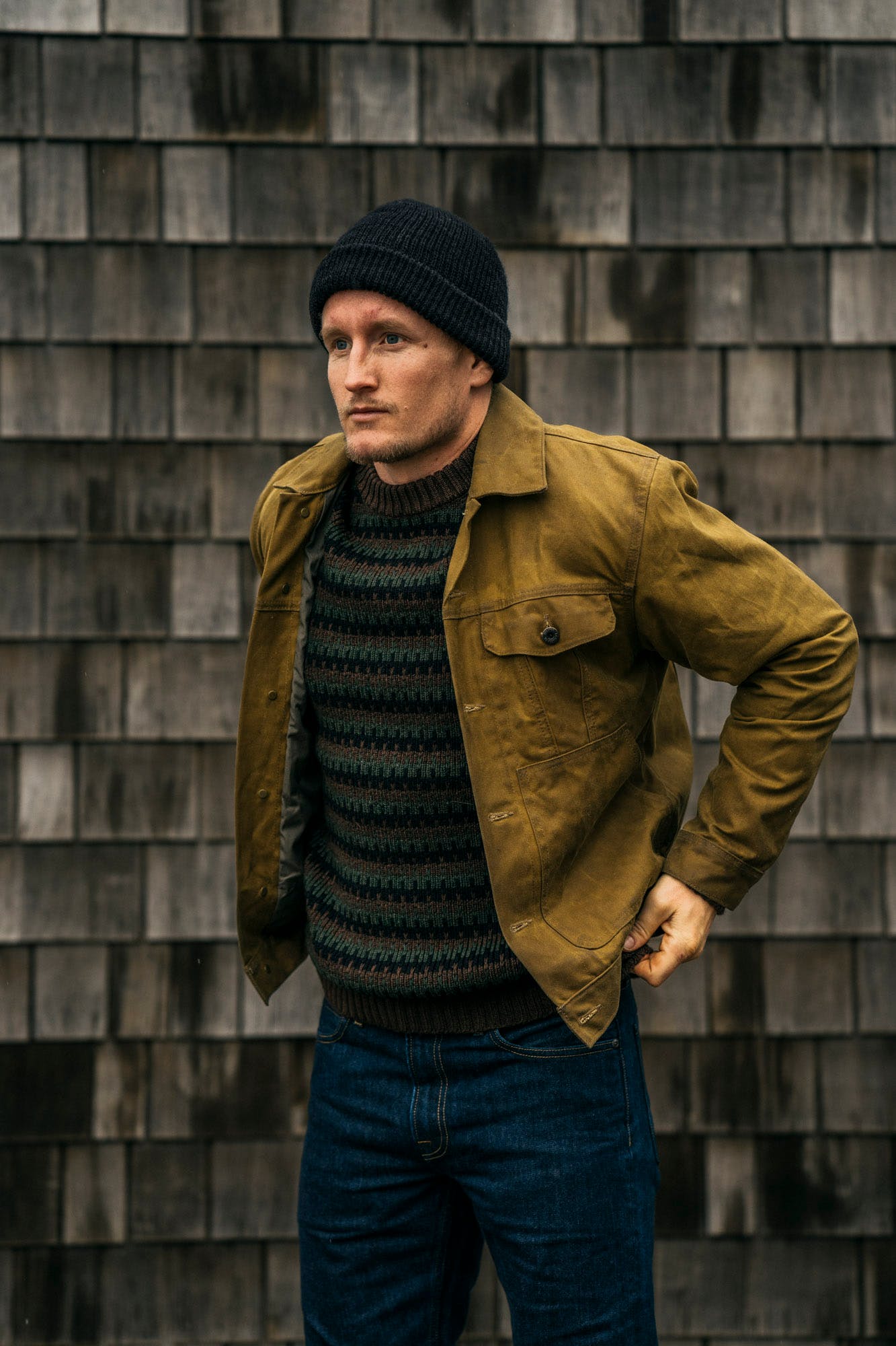 Tin Cloth Short Lined Cruiser Jacket