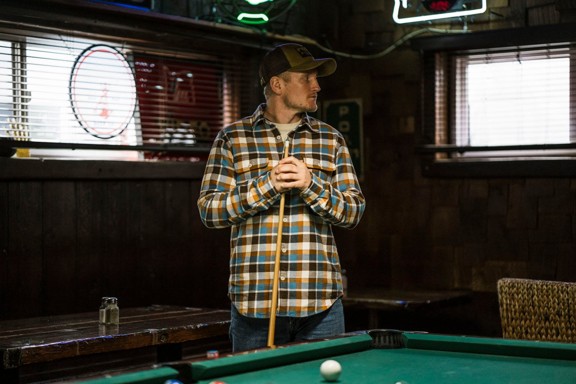 Vintage Flannel Work Shirt