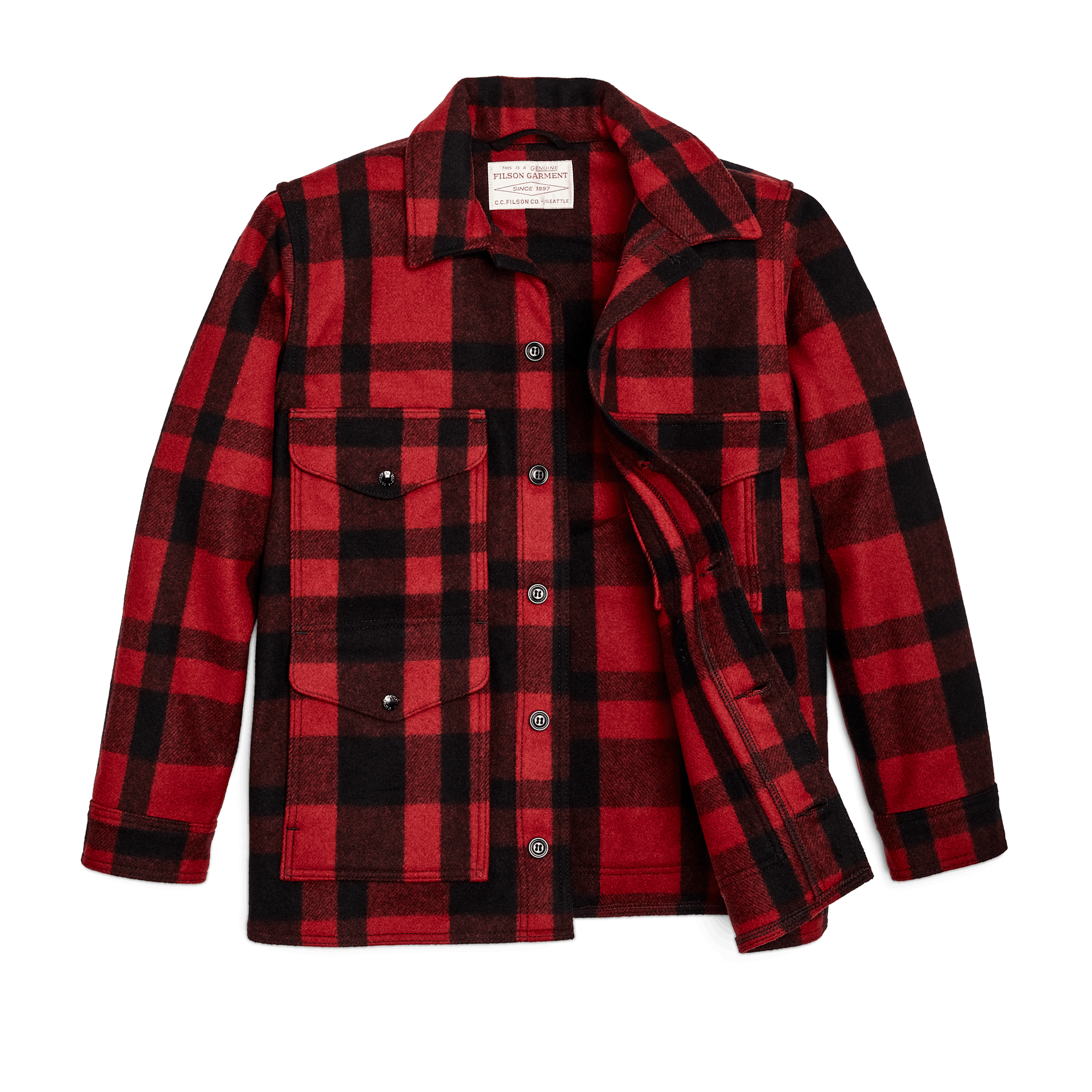 Filson Hockey Mackinaw Wool Cruiser