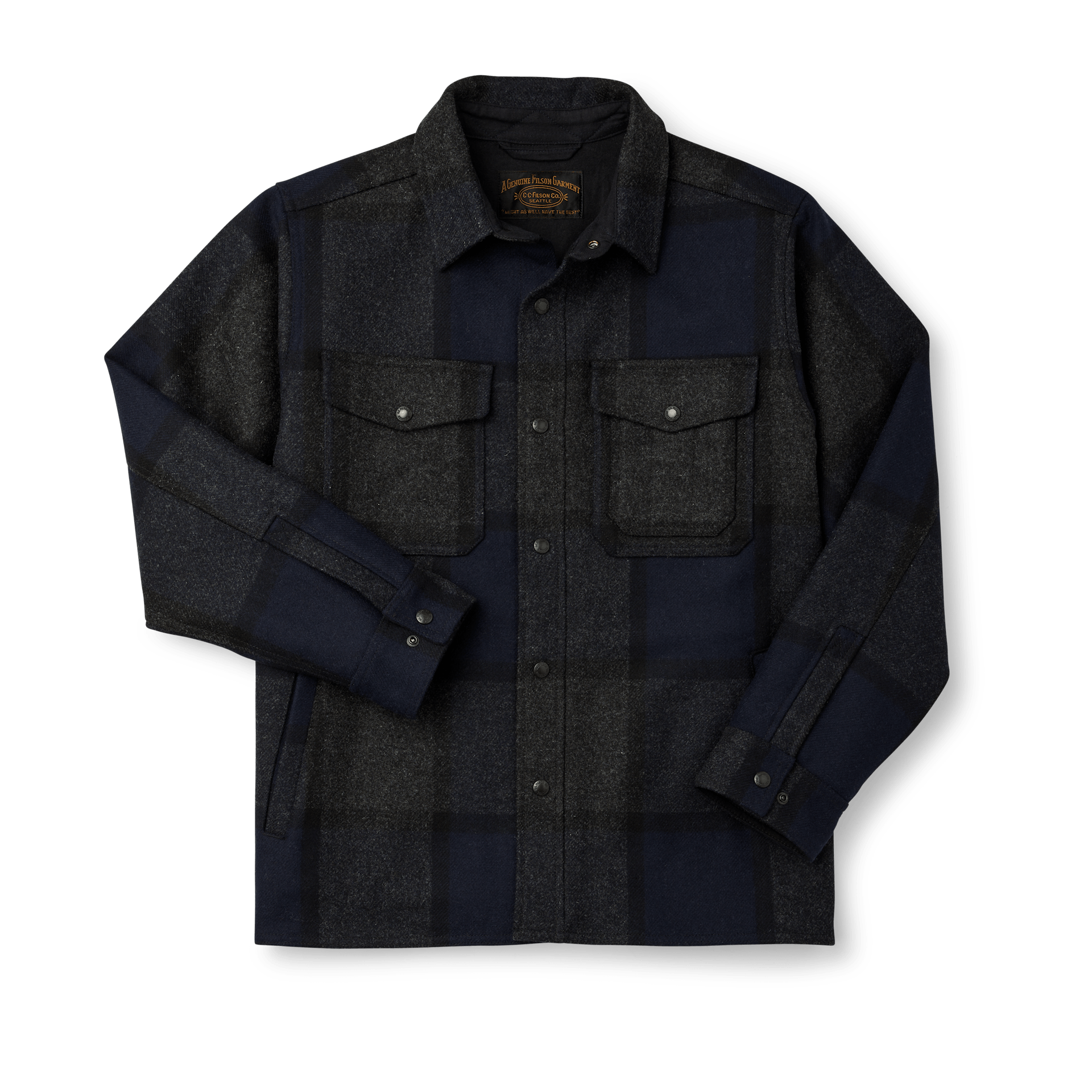 Lined Mackinaw Wool Jac-shirt