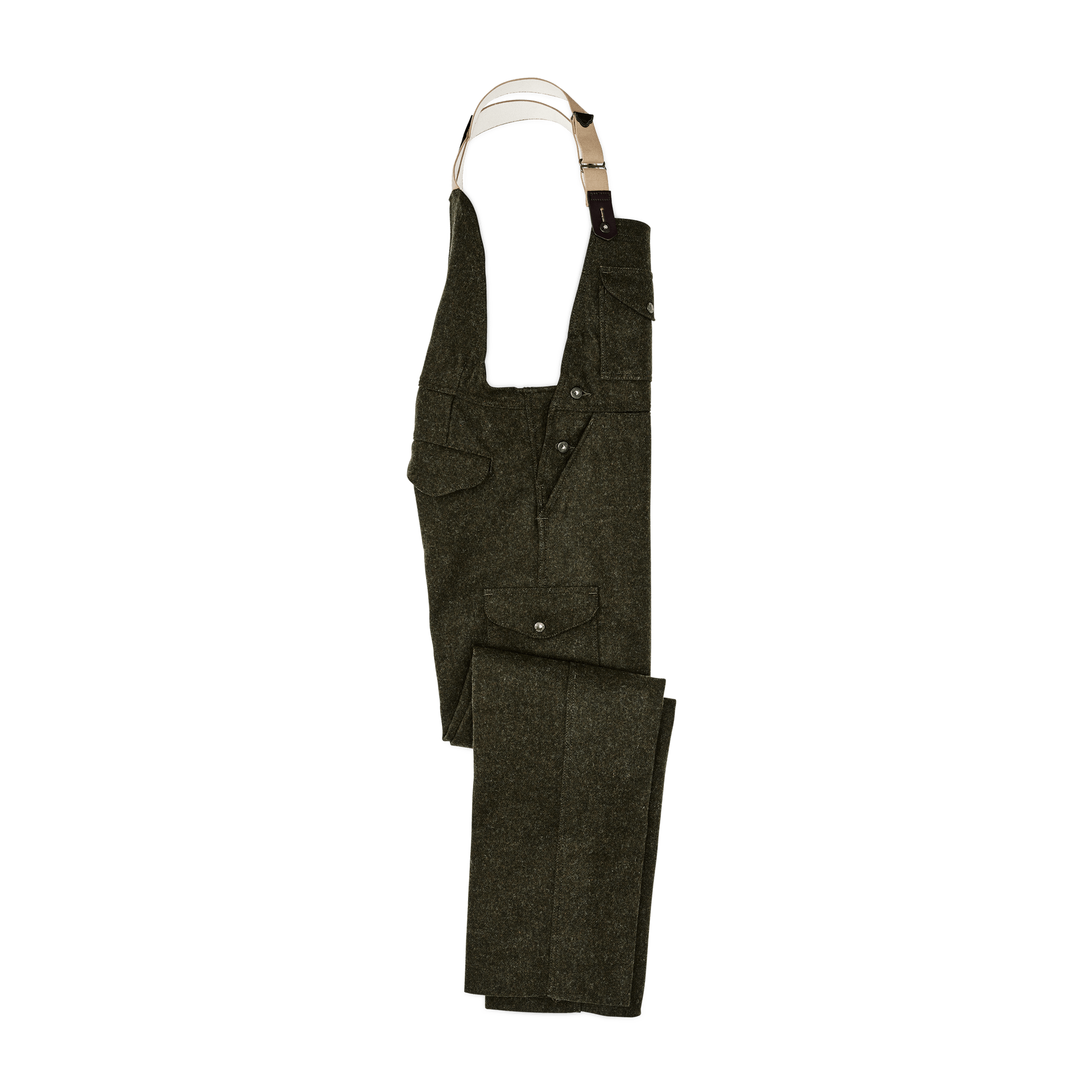 Mackinaw Wool Bibs