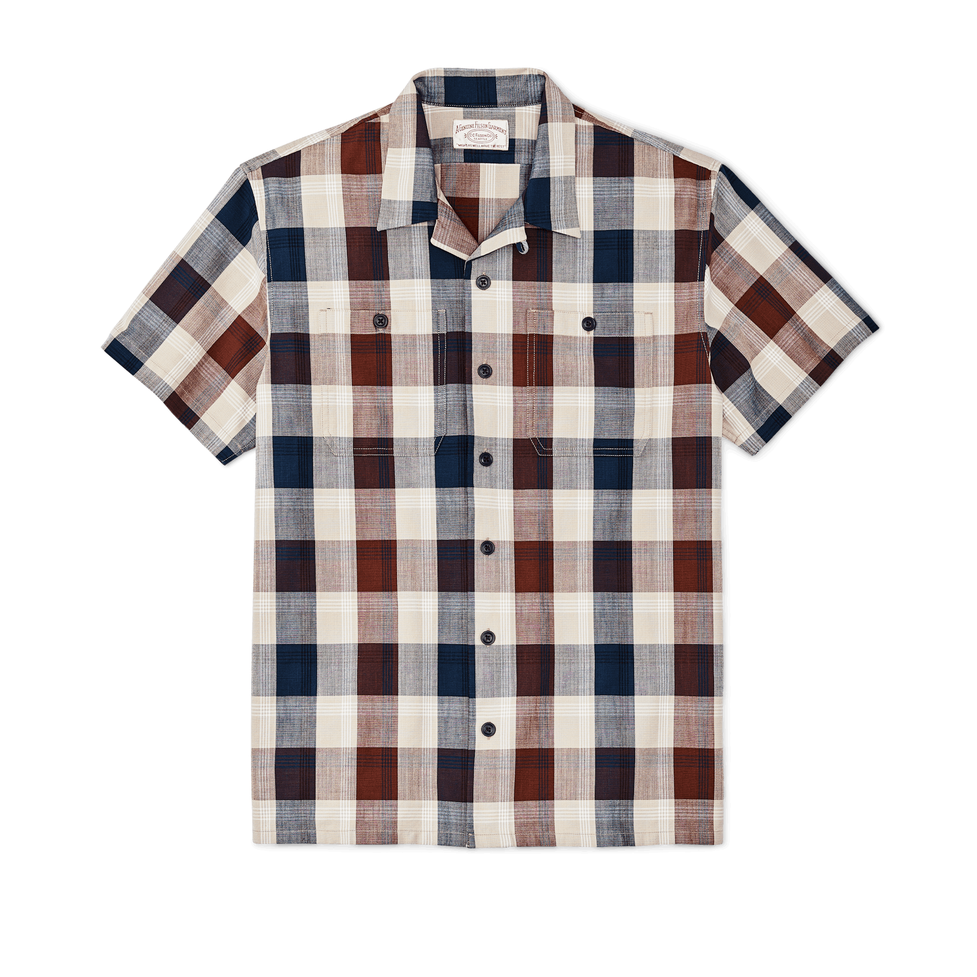 Rustic Short Sleeve Camp Shirt