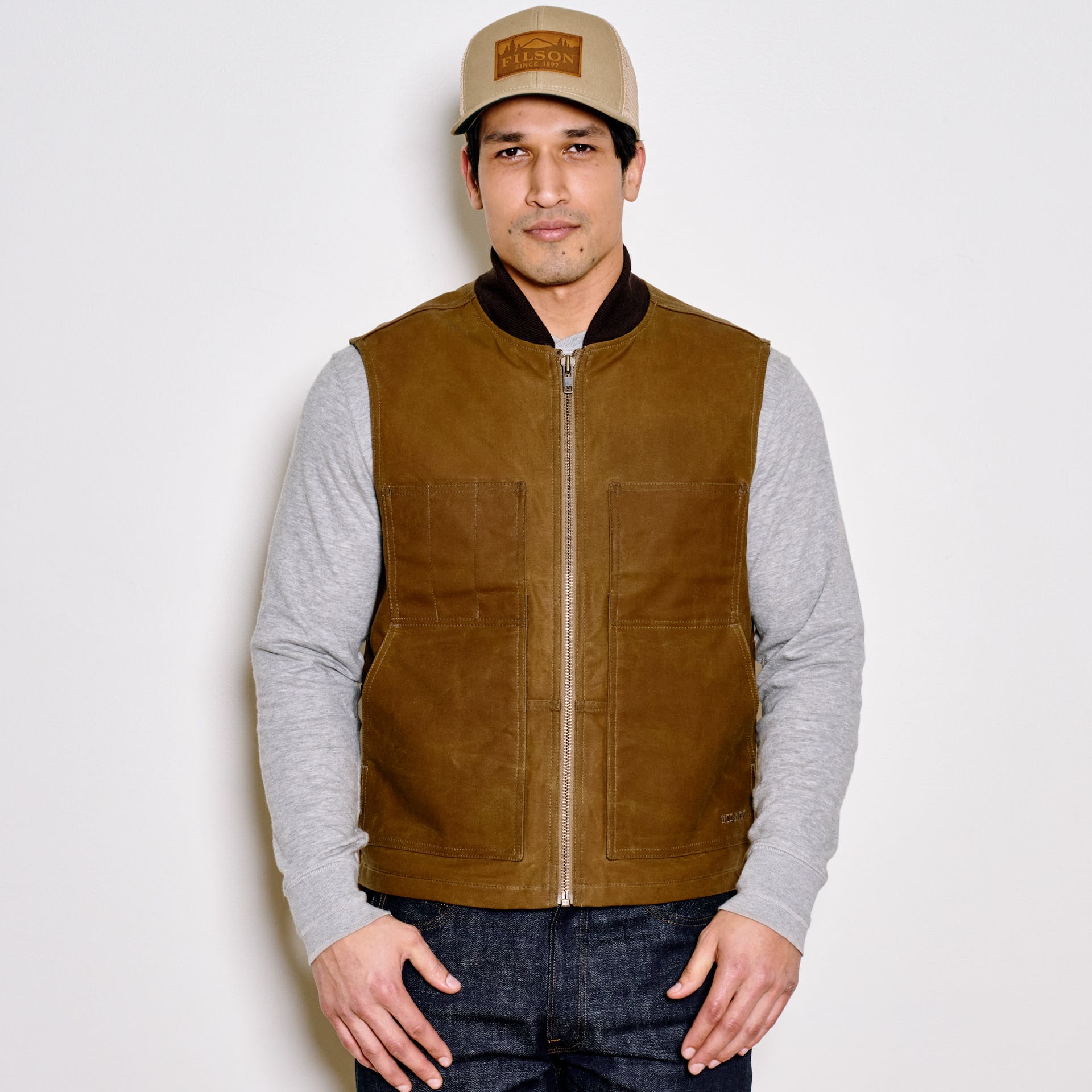 Tin Cloth Insulated Work Vest