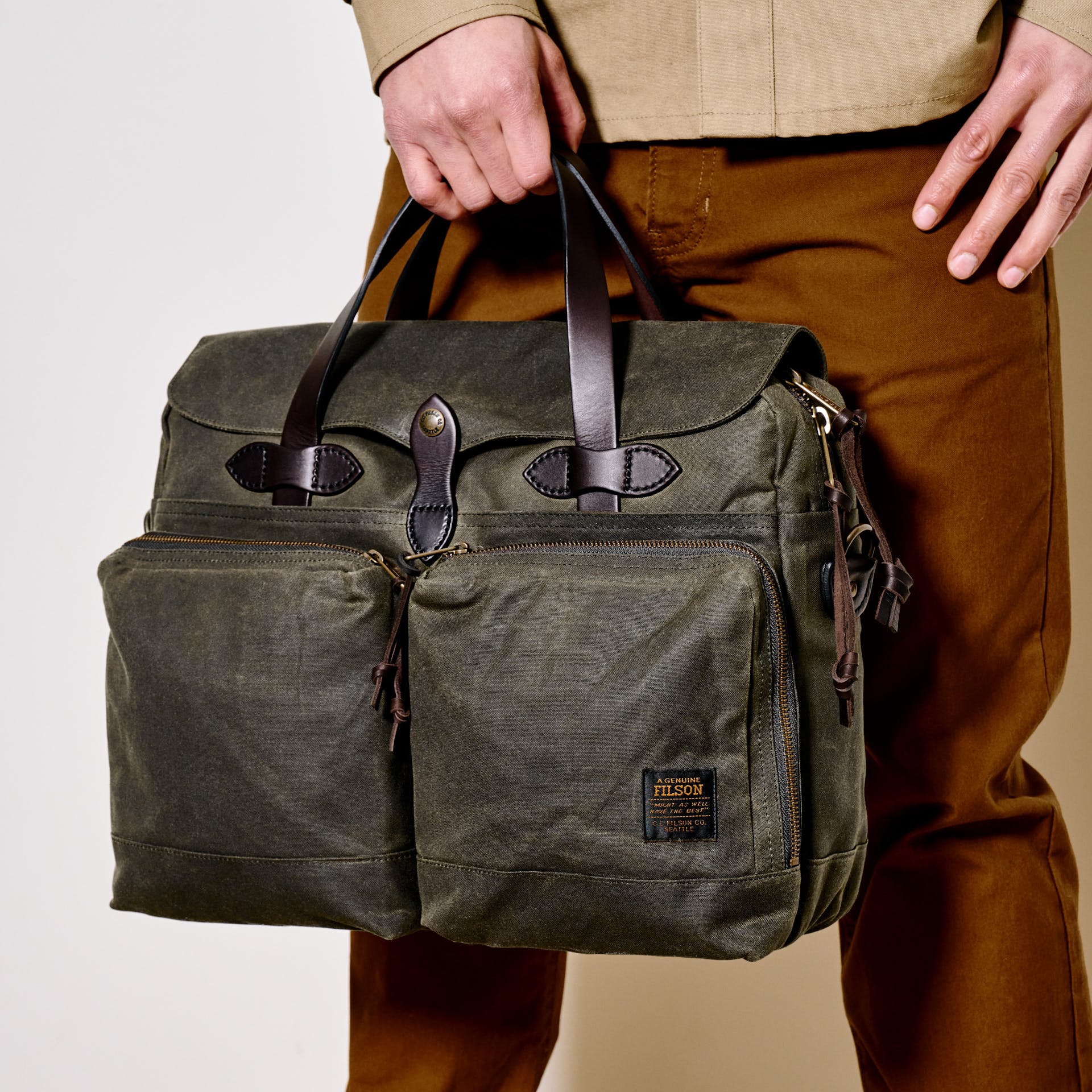 24 Hour Tin Cloth Briefcase