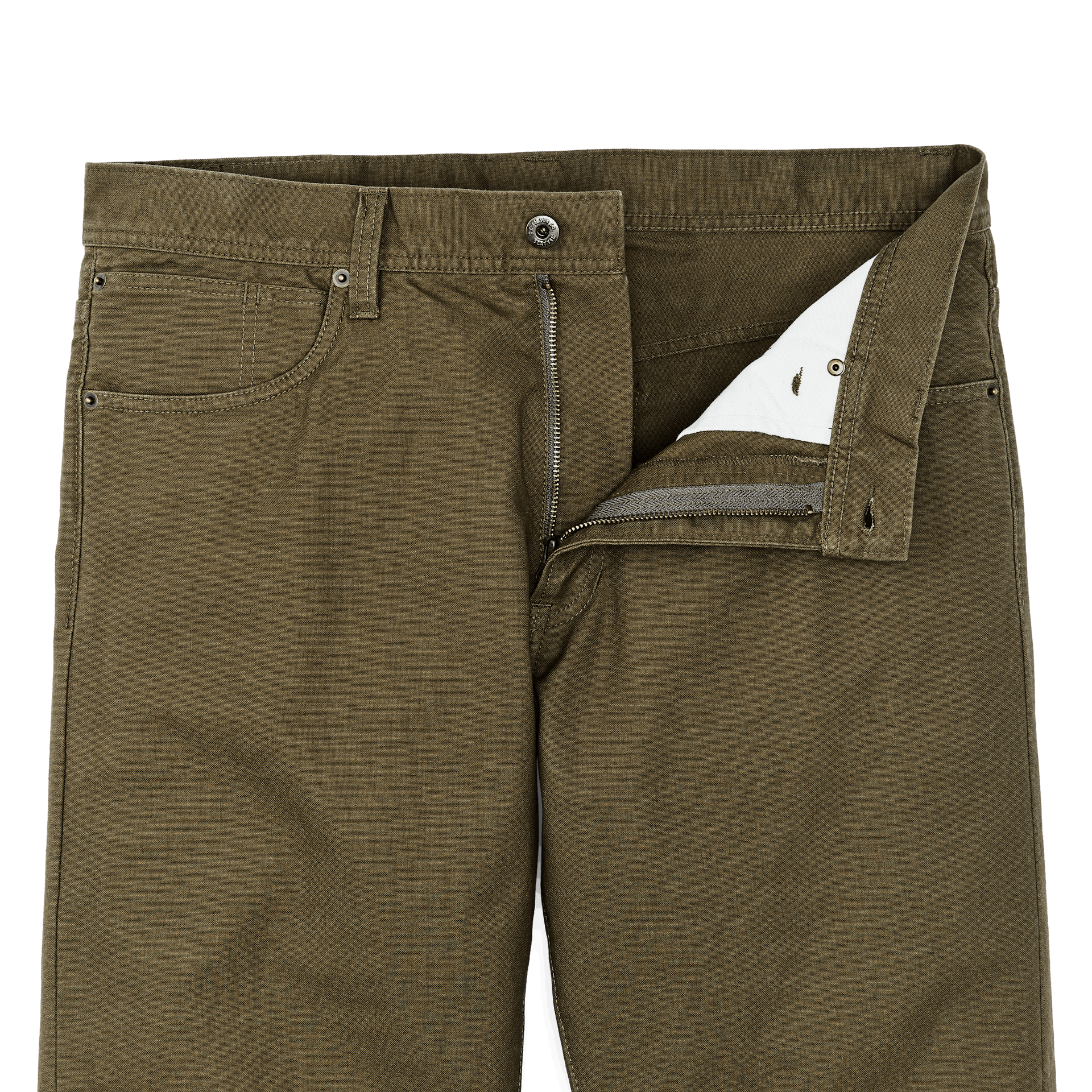Dry Tin Cloth 5-pocket Pants