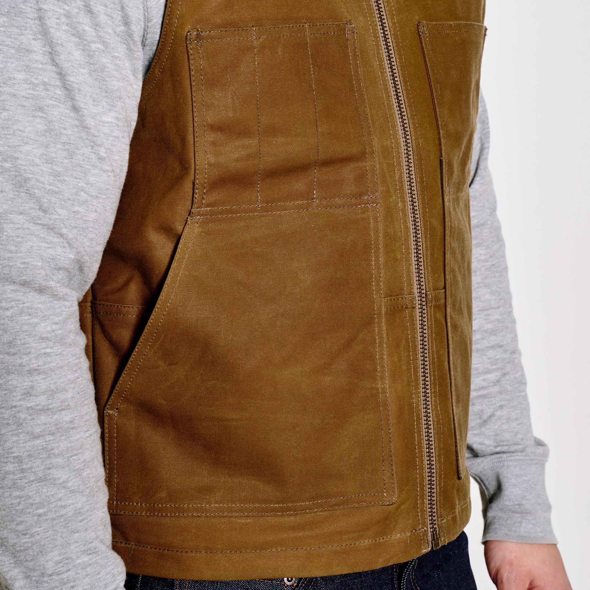 Tin Cloth Insulated Work Vest