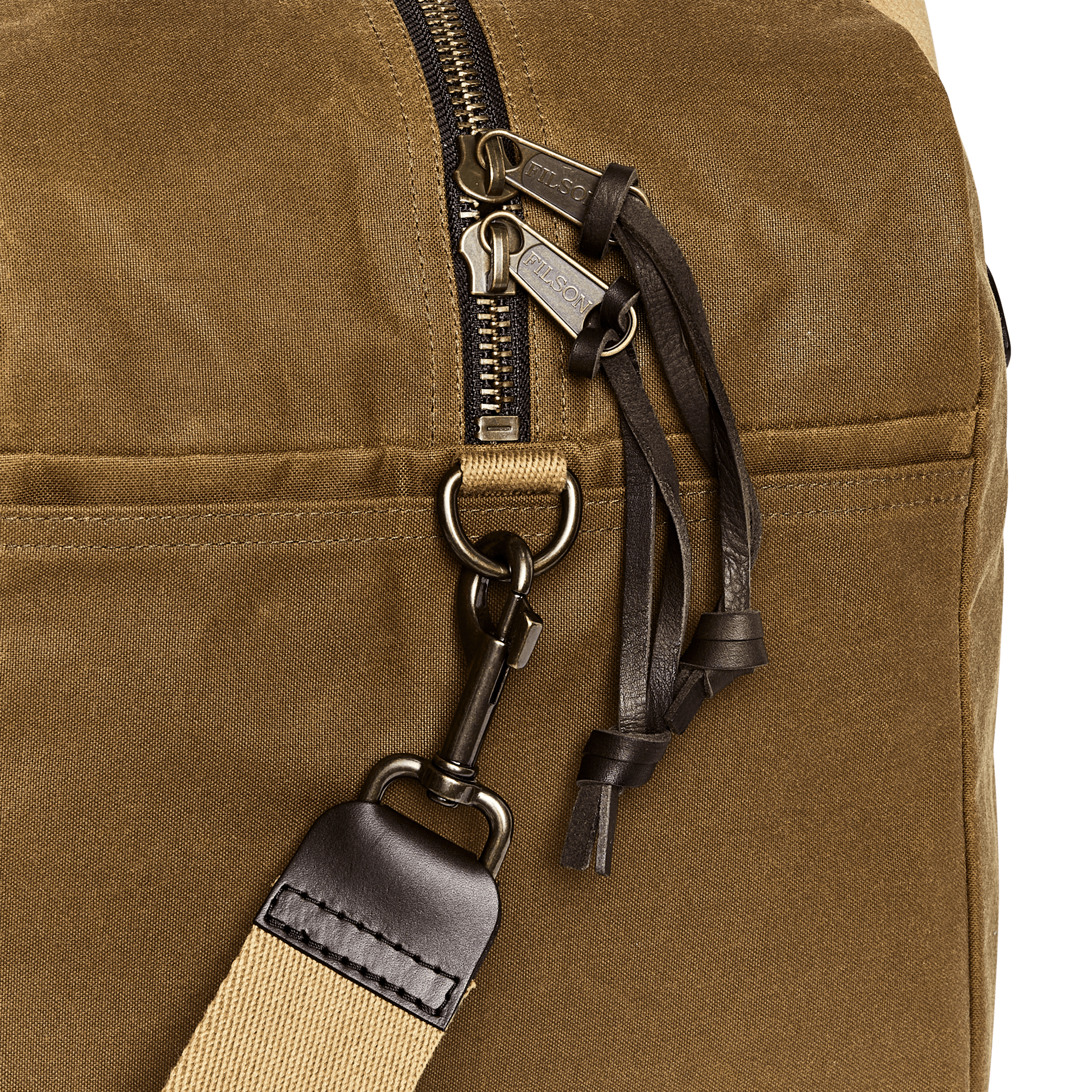 Medium Tin Cloth Duffle Bag