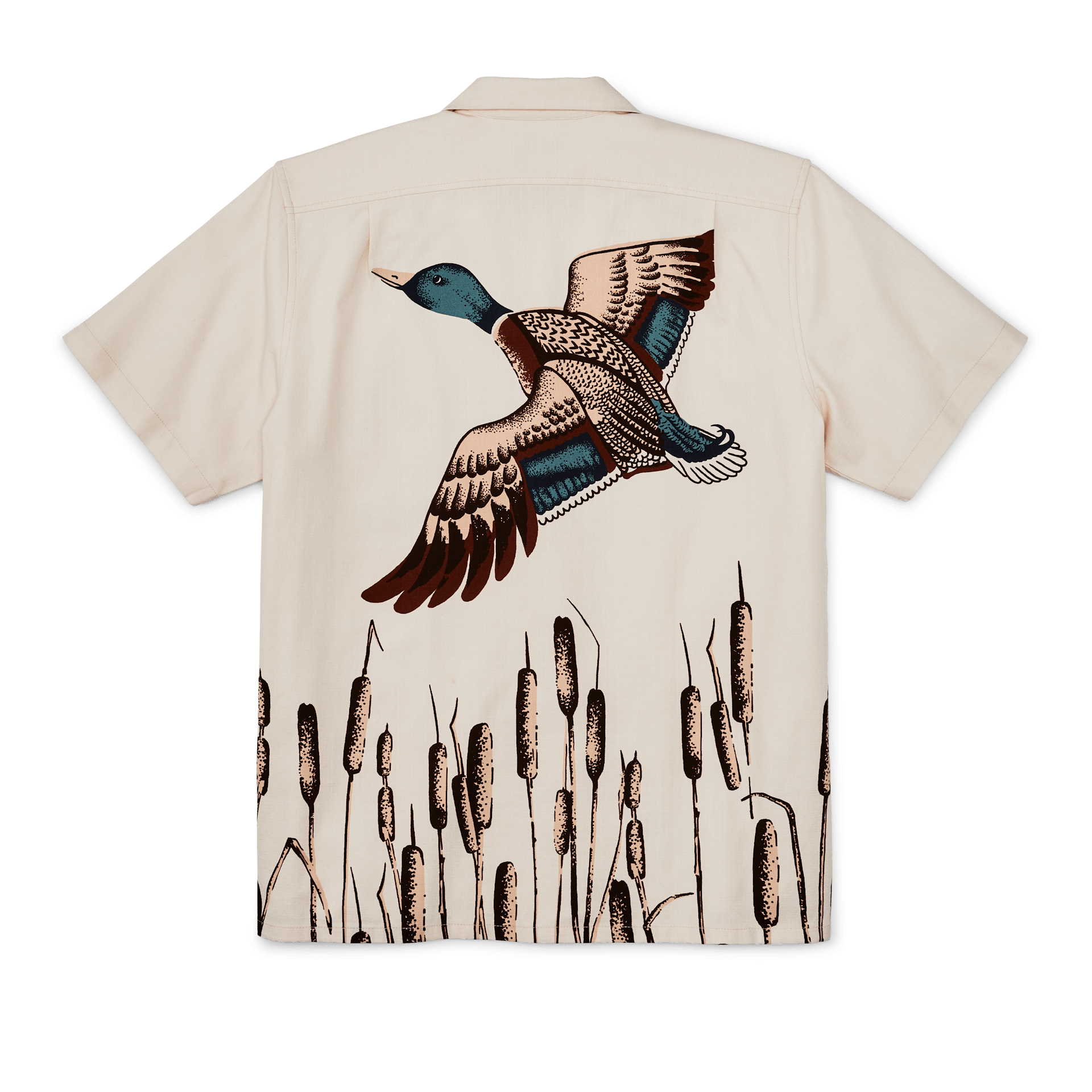 Rustic Short Sleeve Camp Shirt