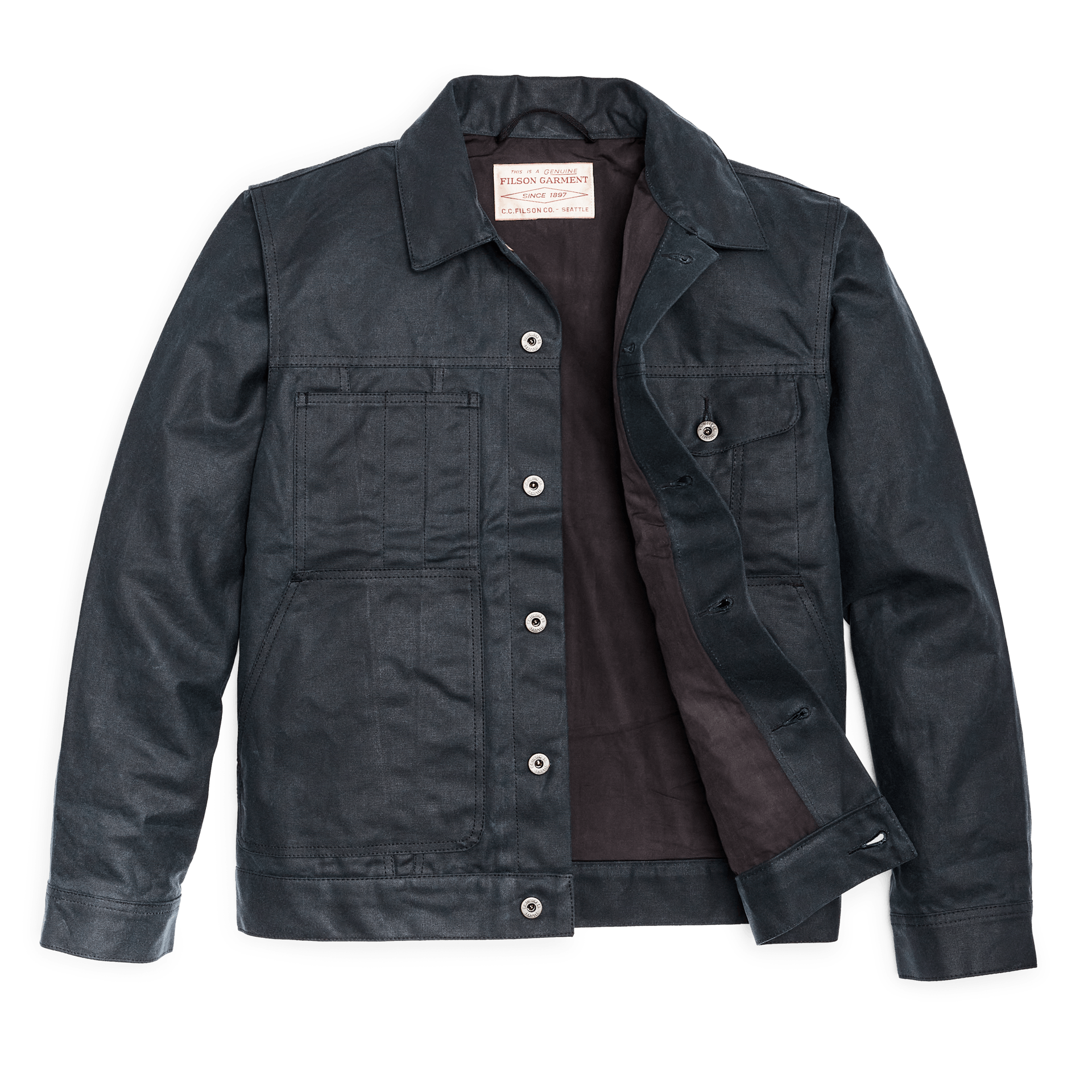 Tin Cloth Short Lined Cruiser Jacket