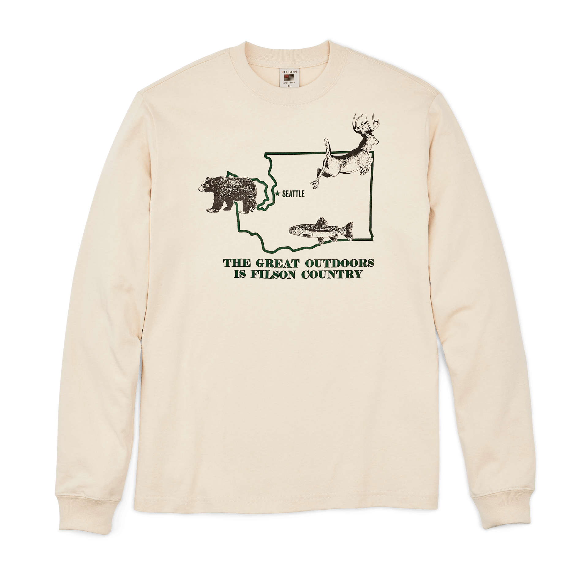 Long Sleeve Pioneer Graphic T-shirt