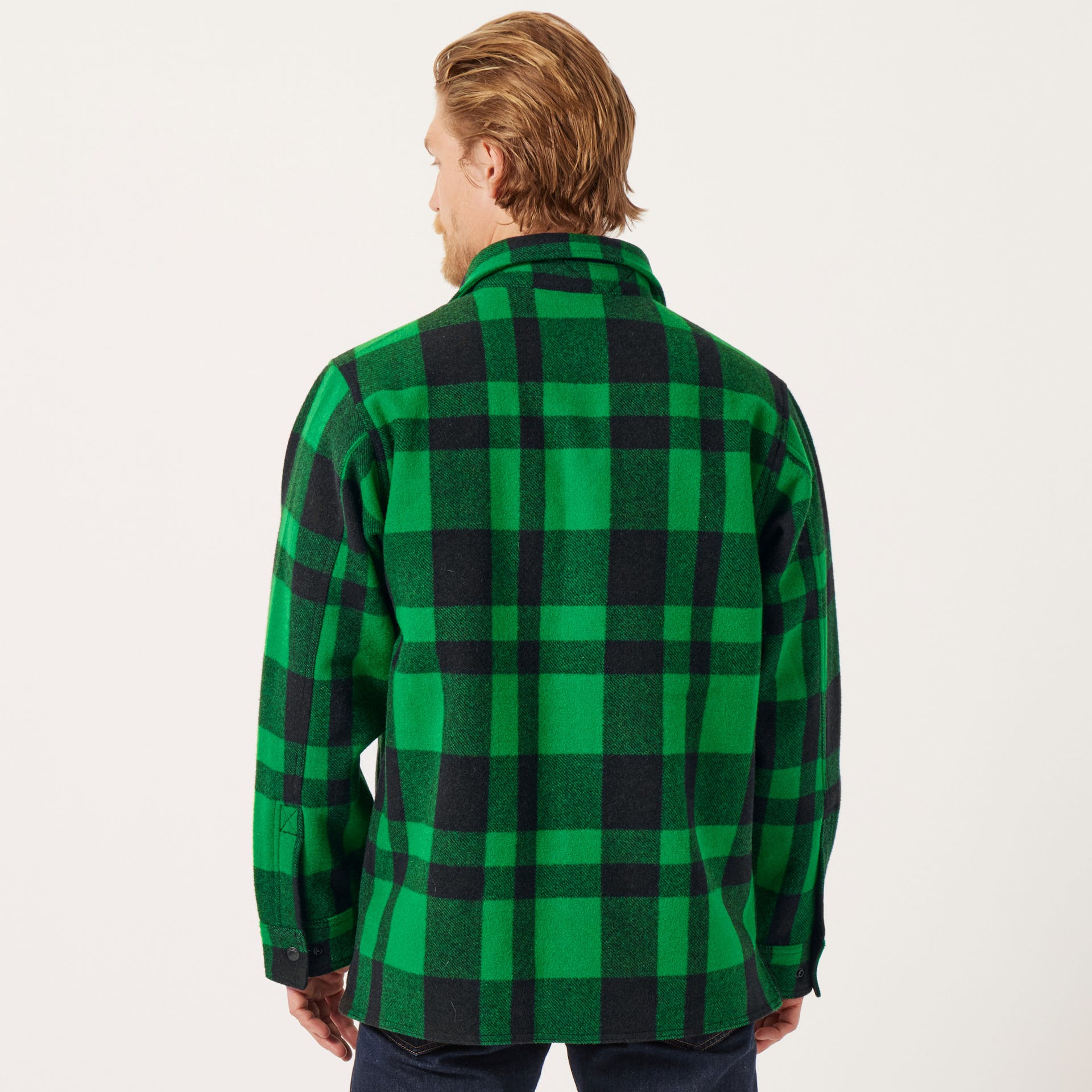 Lined Mackinaw Wool Jac-shirt