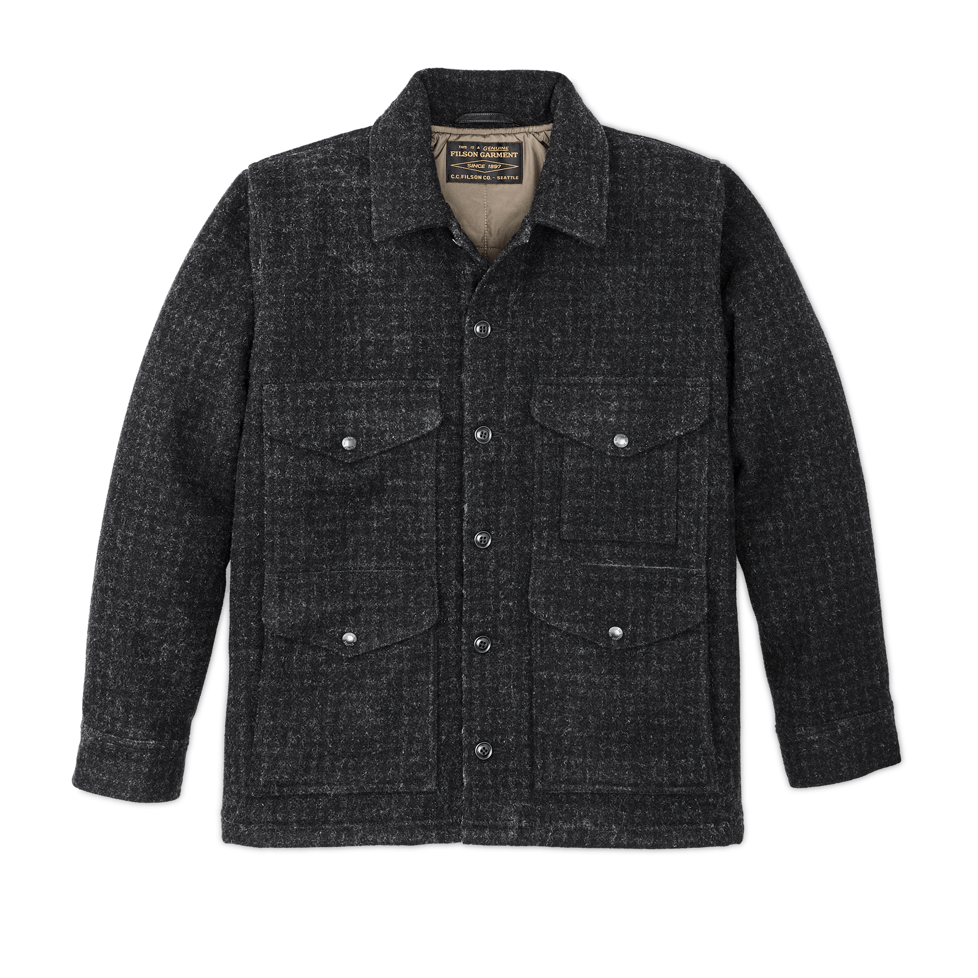 Mackinaw Wool Insulated Cruiser Jacket